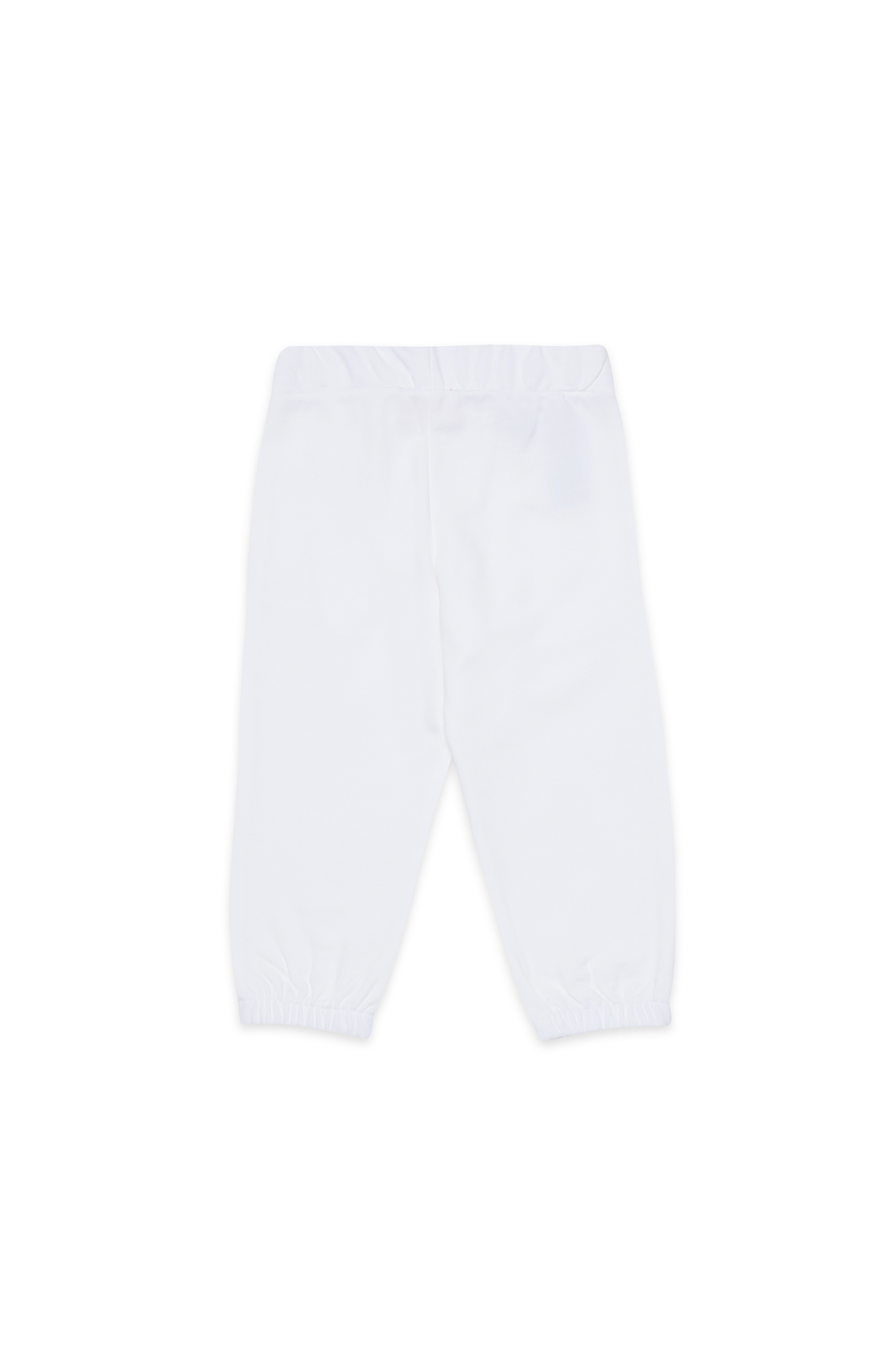 Diesel - PBASEB, Pantalon de survêtement avec logo taché Mixte in Blanc - 2