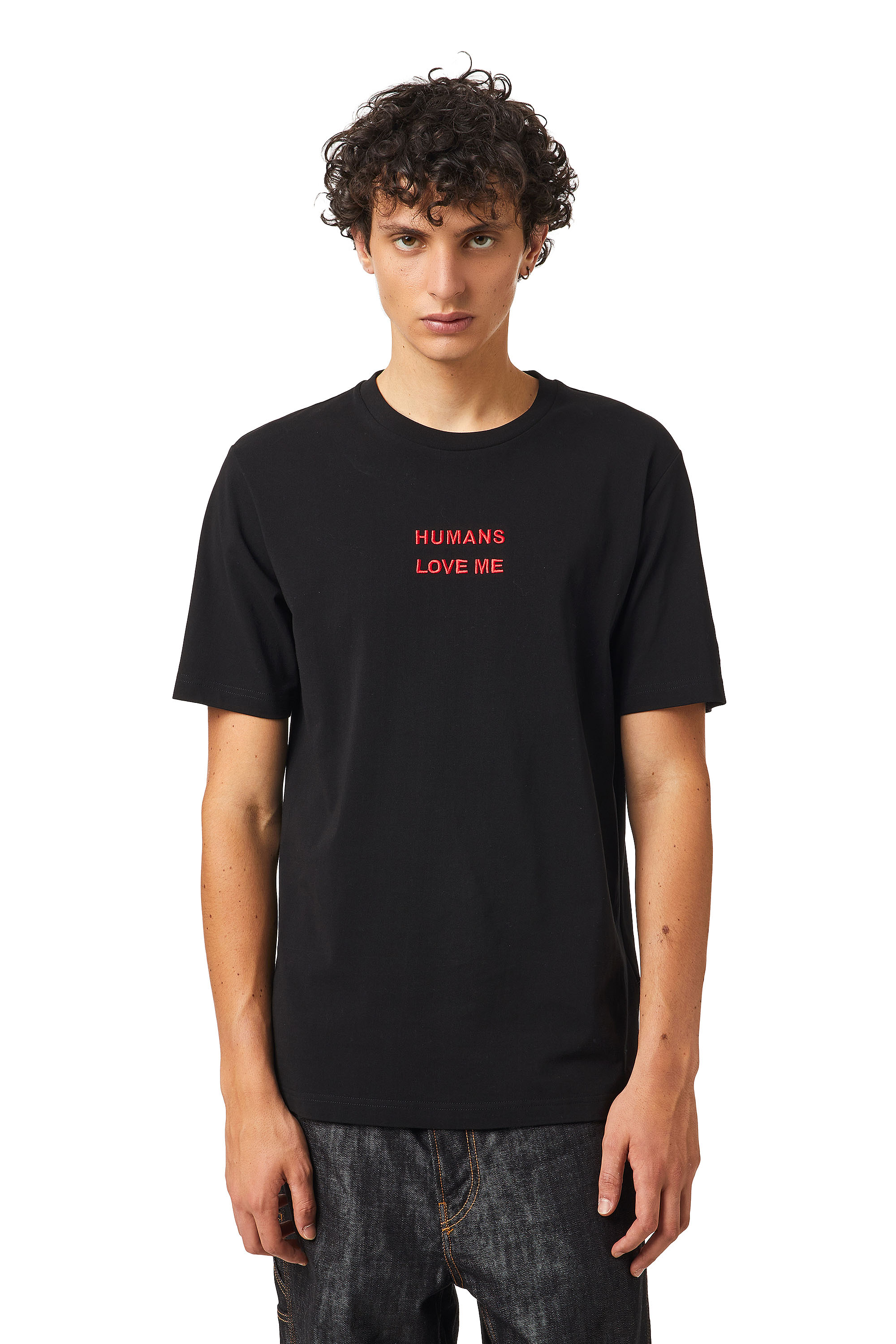 T-JUST-B72, Schwarz - T-Shirts