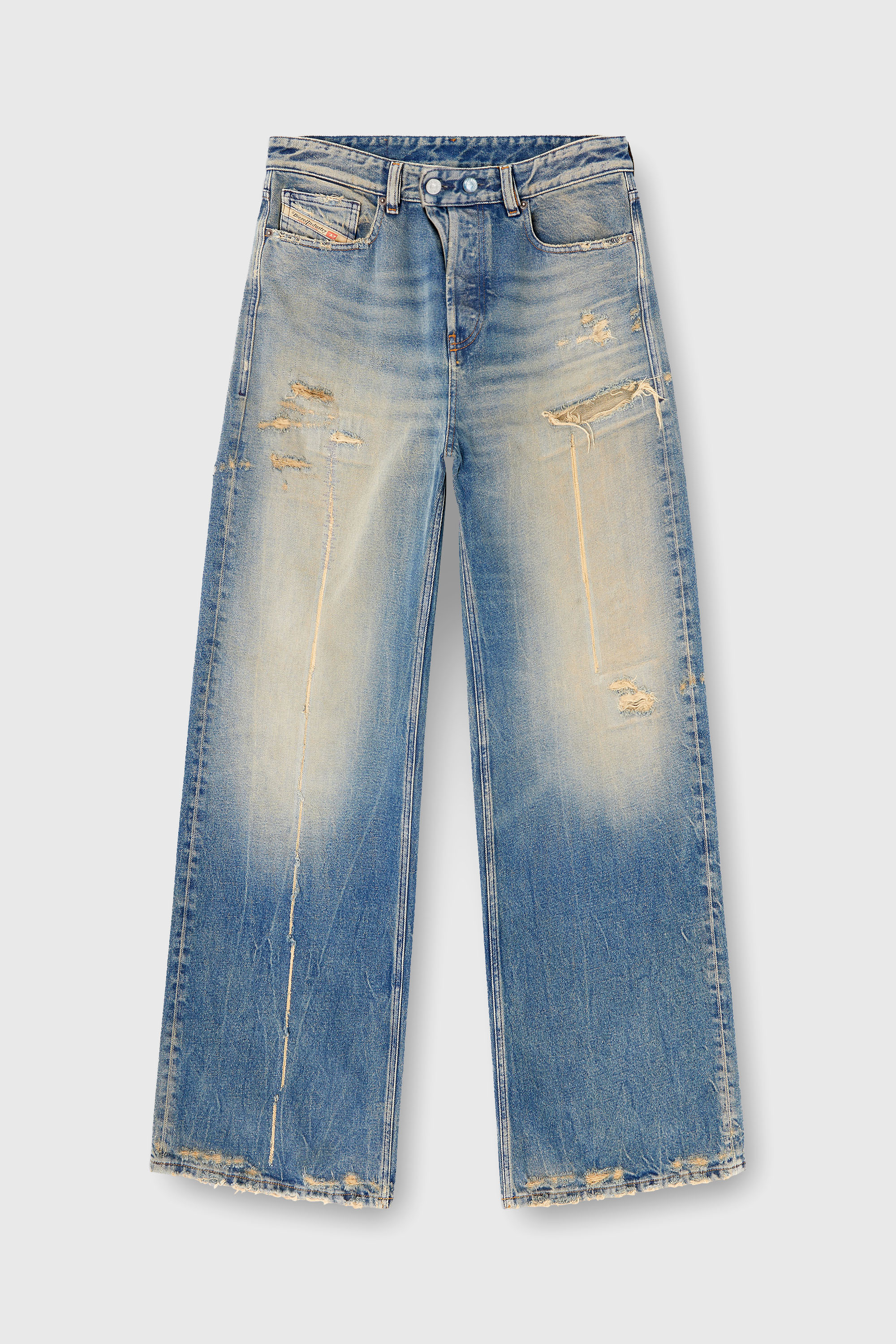 Diesel - Unisex's Relaxed Jeans 1996 D-Sire 09N29, Medium blue - 2