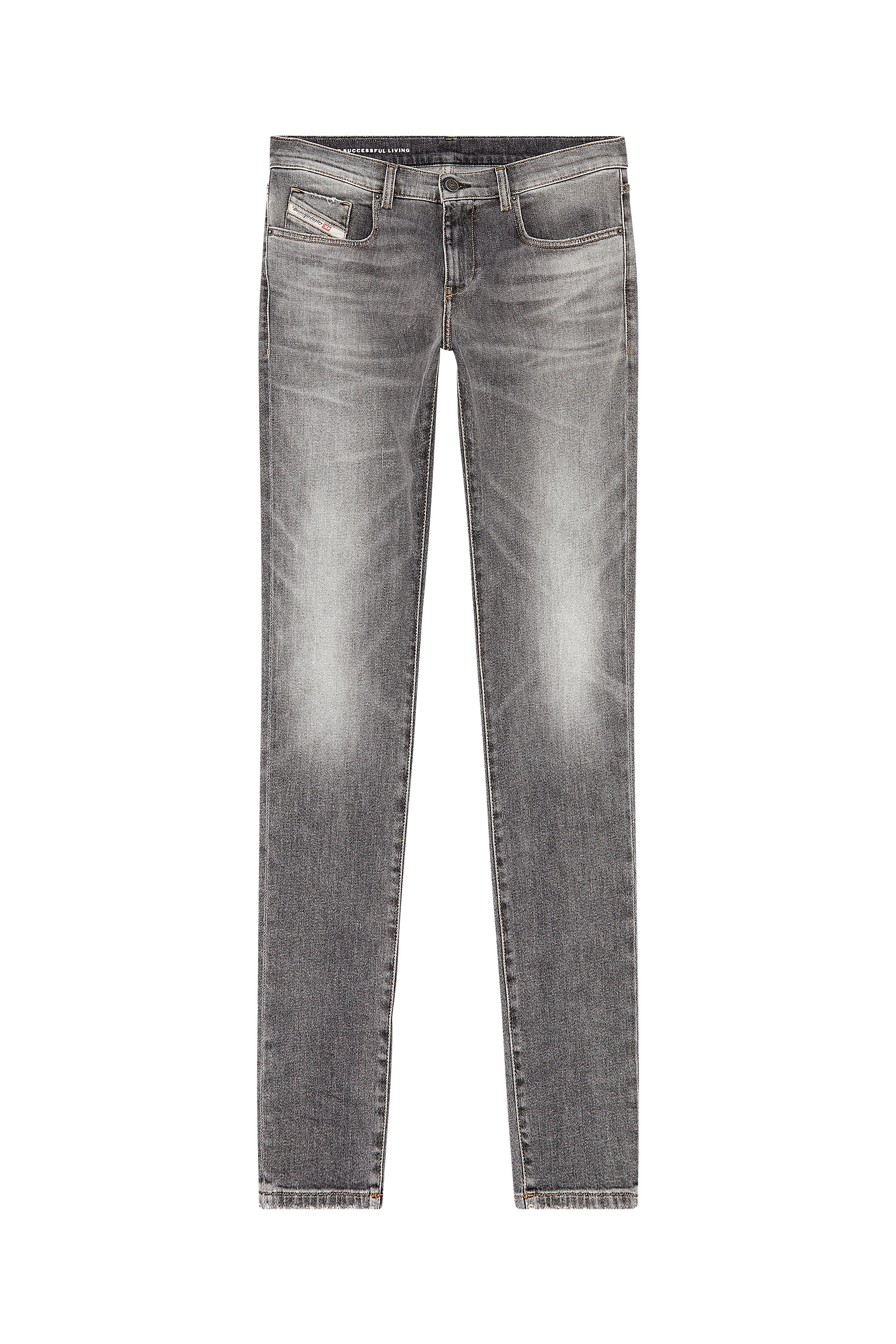 Diesel - Slim Jeans 2019 D-Strukt 09H44, Grau - Image 5