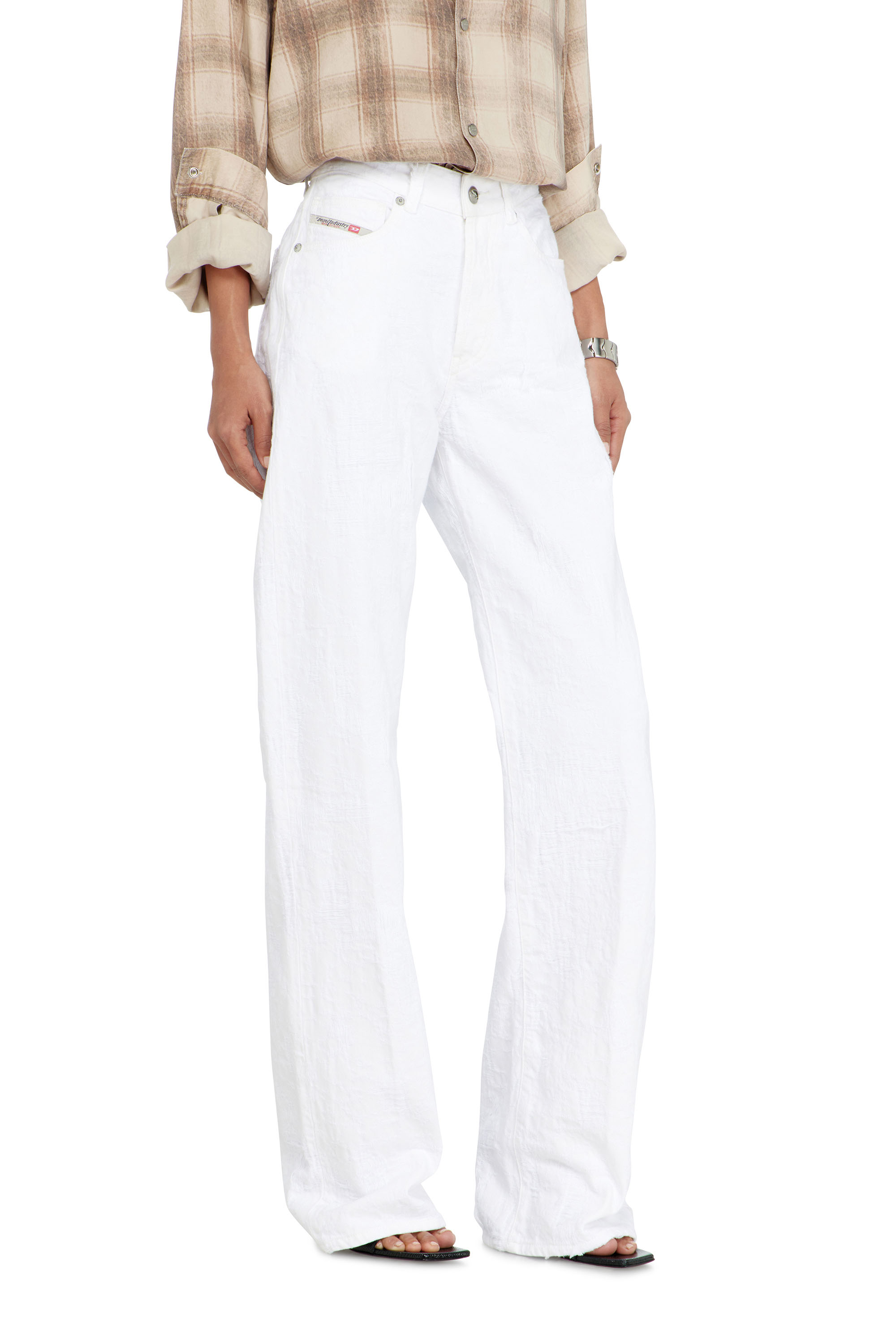 Diesel - Regular Jeans 1971 D-Sent 007EX Femme, Blanc - Image 7