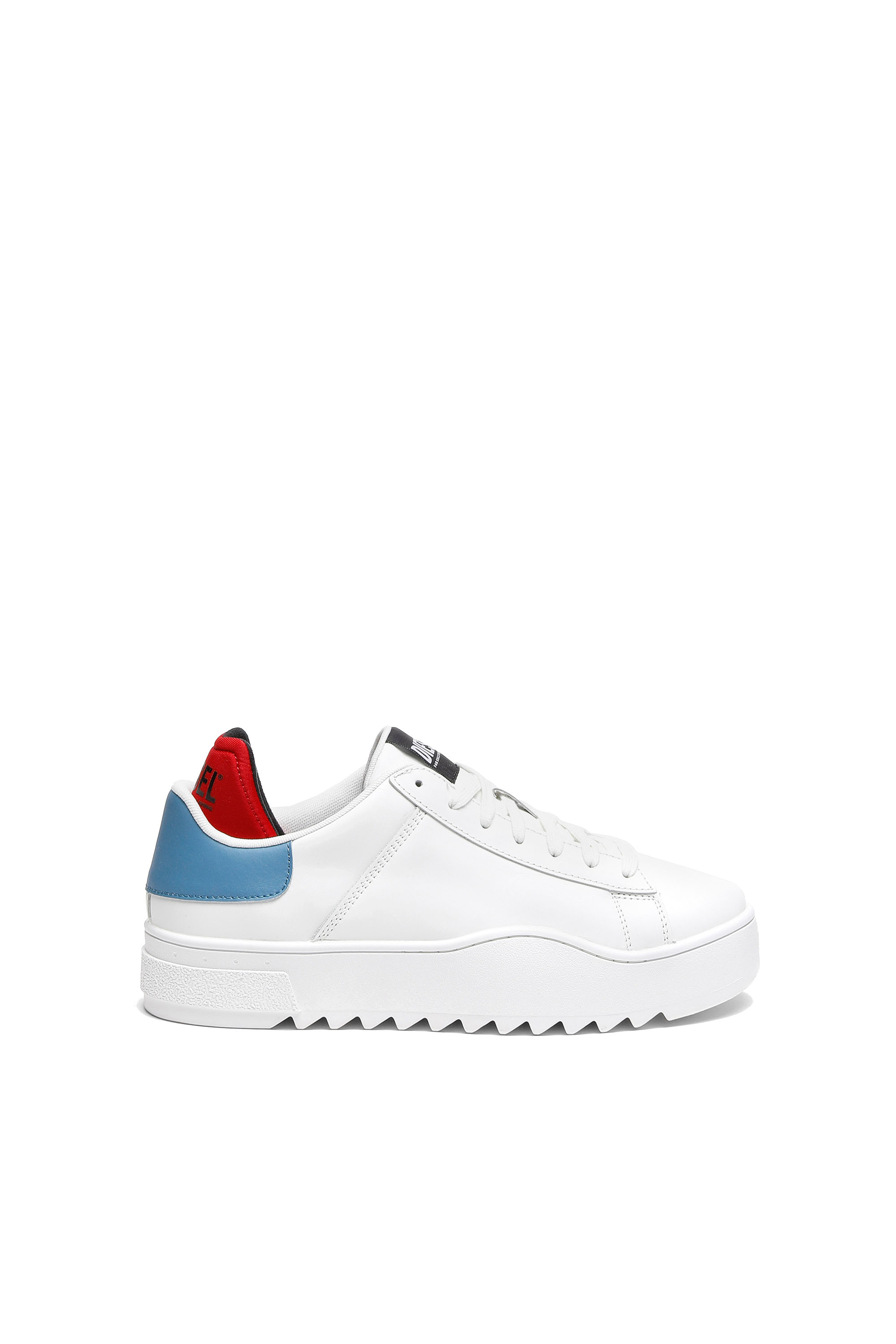 S-SHIKA LOW LACE, Blanc/Bleu - Baskets