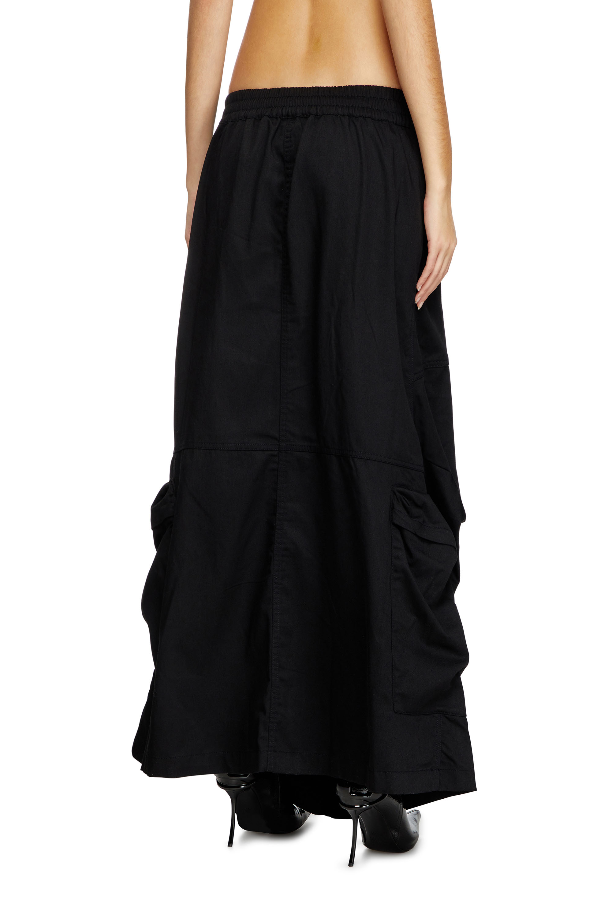 Jupe Courte Diesel Noire – Femme Taille 27/S, Midi (très Bon état)