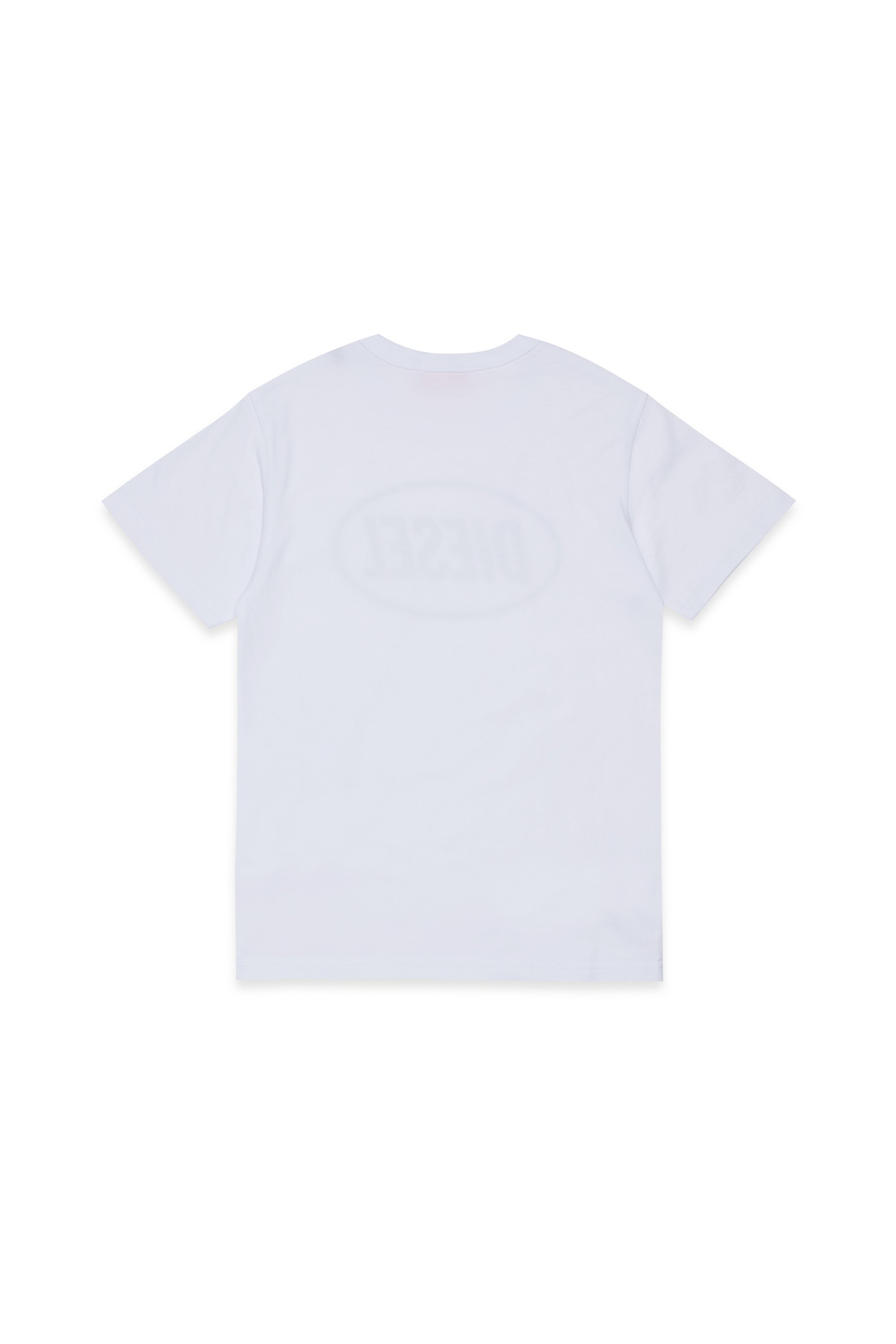 Diesel - TUNDRA, T-shirt in cotone con logo Uomo in Bianco - 2