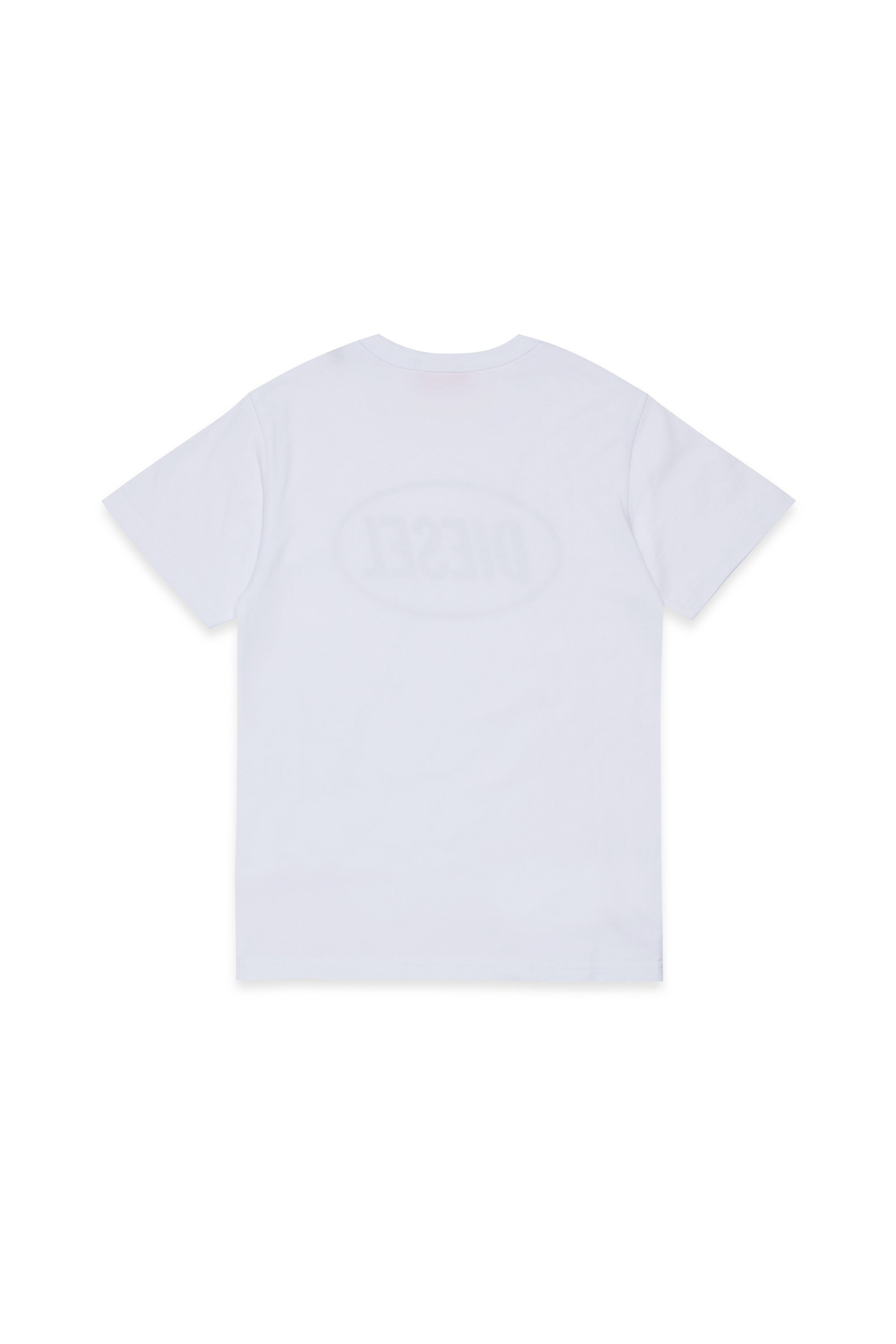 Diesel - TUNDRA, T-shirt in cotone con logo Uomo in Bianco - 2