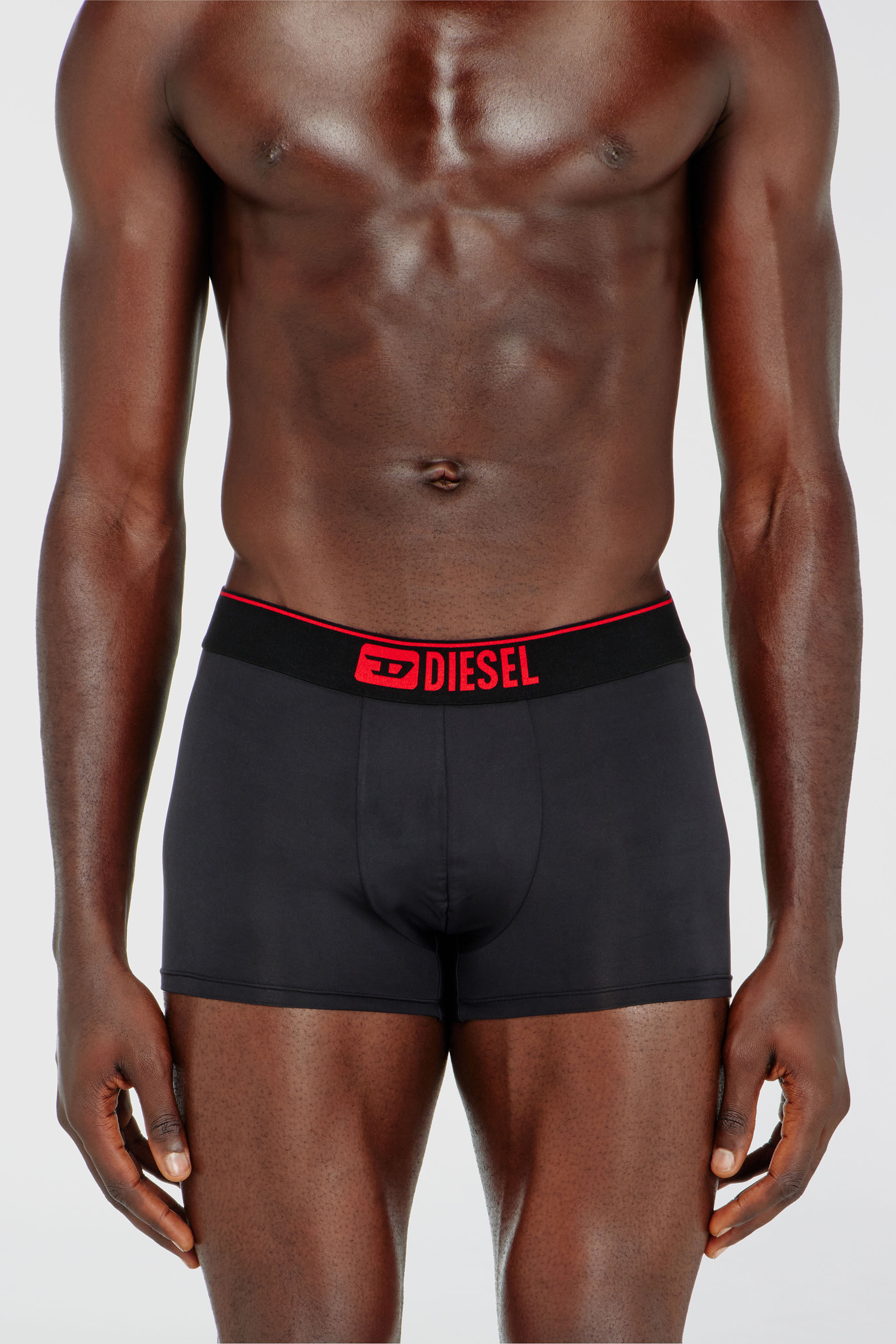 Diesel - UMBX-DAMIENTHREEPACK, Herren Boxershorts im 3er-Pack aus Mikrofaser in Schwarz - 2