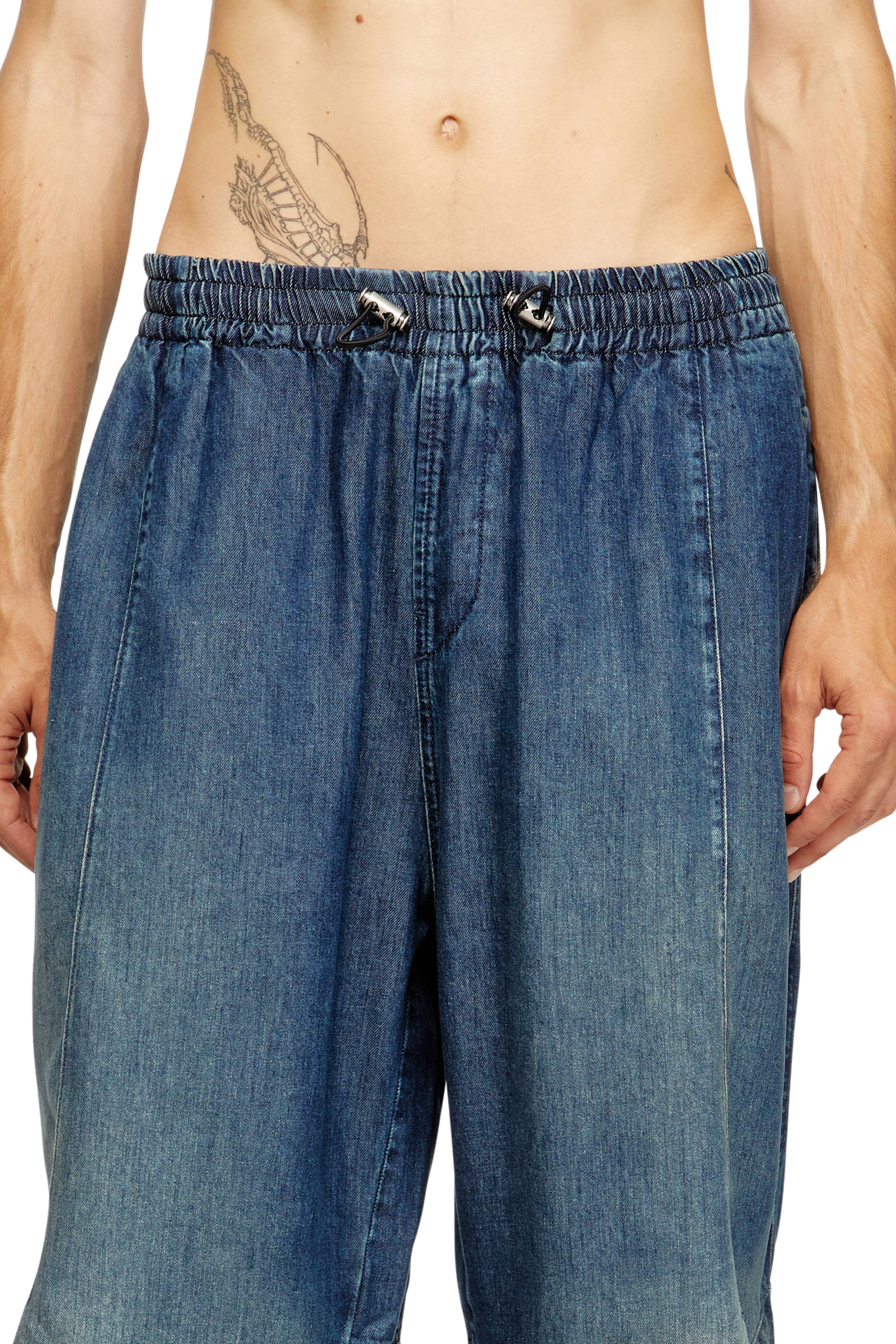 Diesel - Herren Relaxed Jeans D-Pari 068TC, Dunkelblau - 4