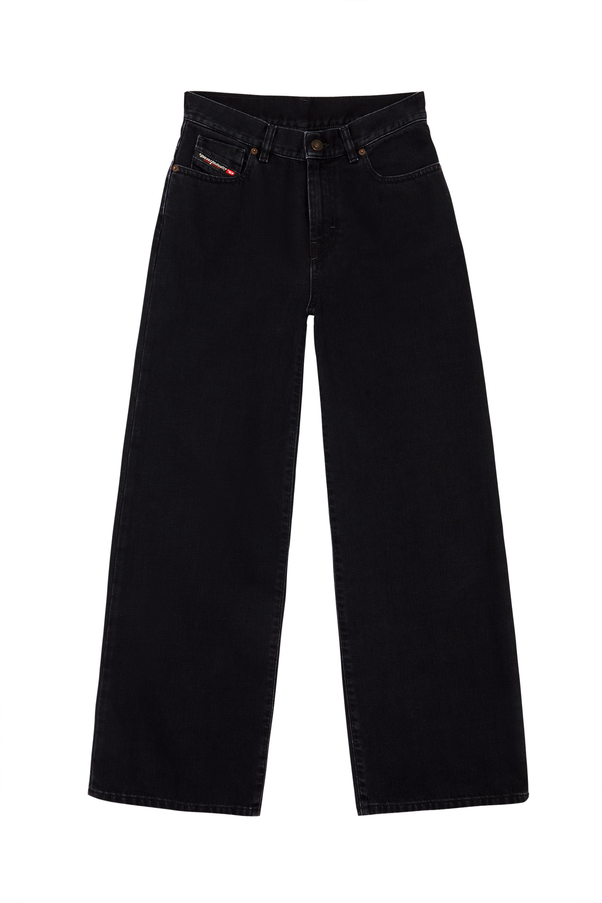 Diesel - 2000 Z09RL Bootcut and Flare Jeans, Nero/Grigio scuro - Image 7