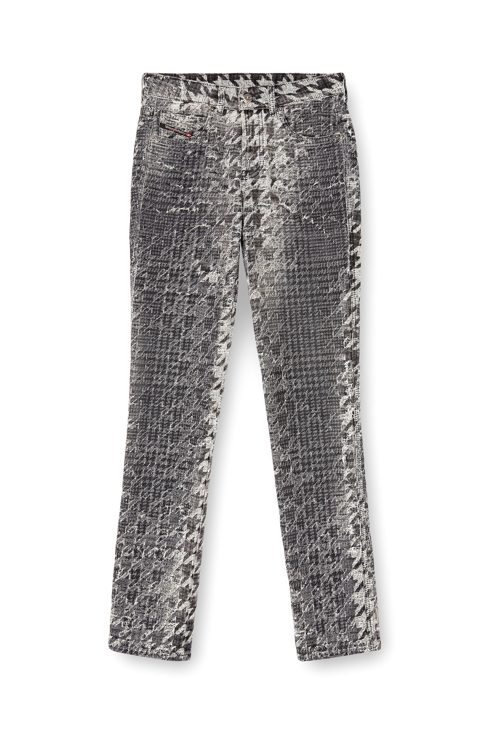 Diesel - Damen Slim Jeans 1992 D-Jiann 0CEBN, Schwarz/Dunkelgrau - 3