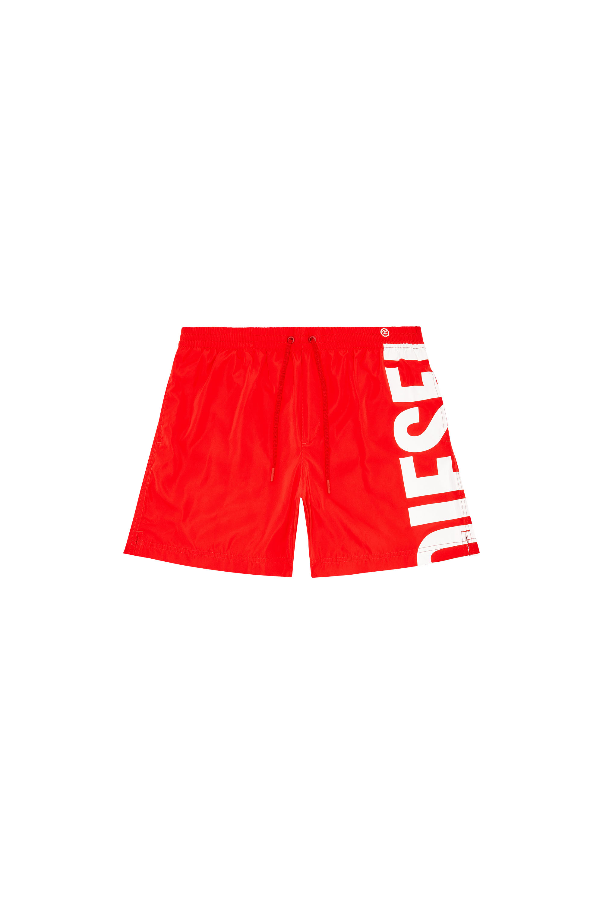Diesel - BMBX-RIO-41, Boardshort con stampa logo laterale Uomo in Rosso - 4