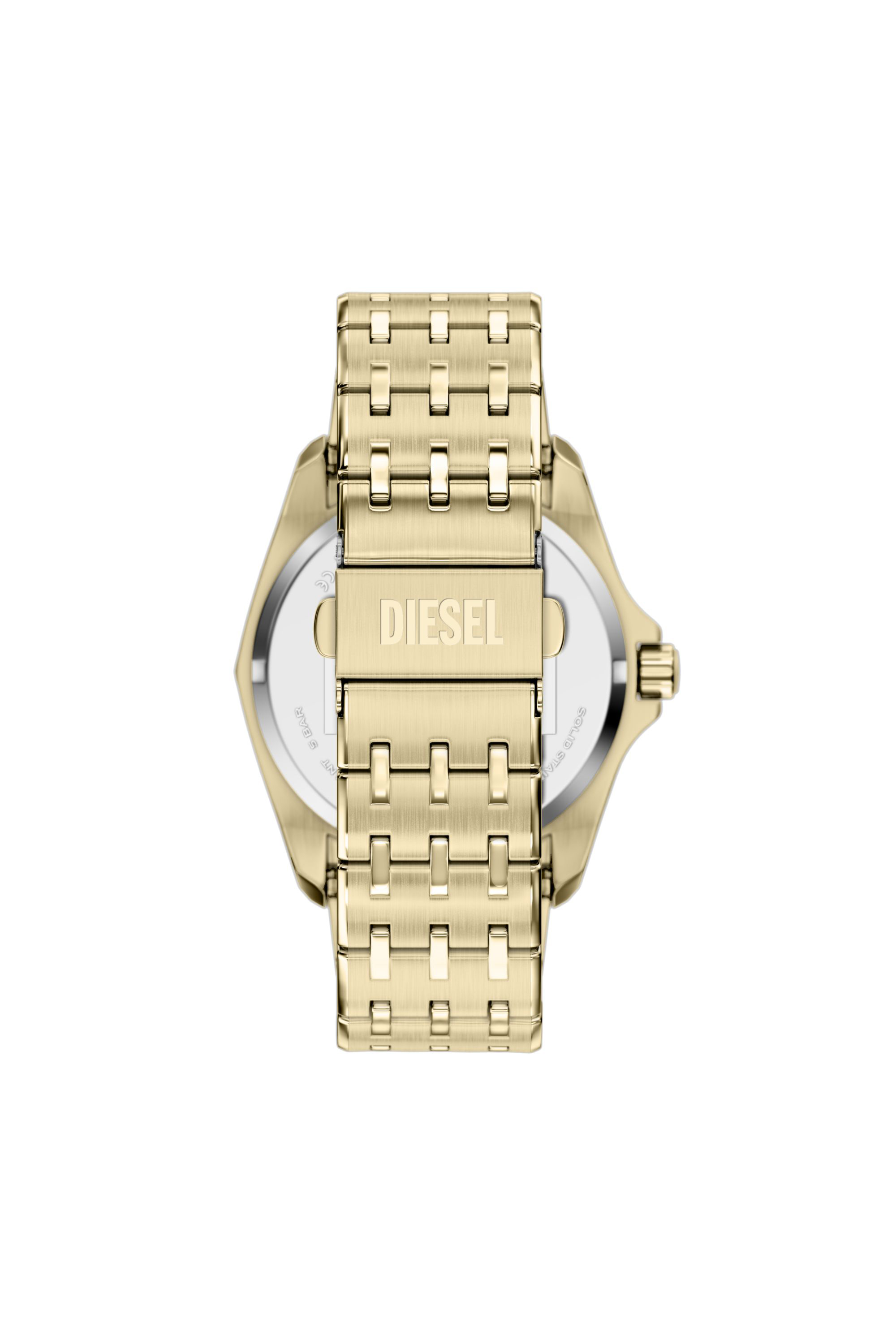 Diesel - DZ2239 WATCH, Herren Stinger gold-tone Edelstahluhr in Gold - 2