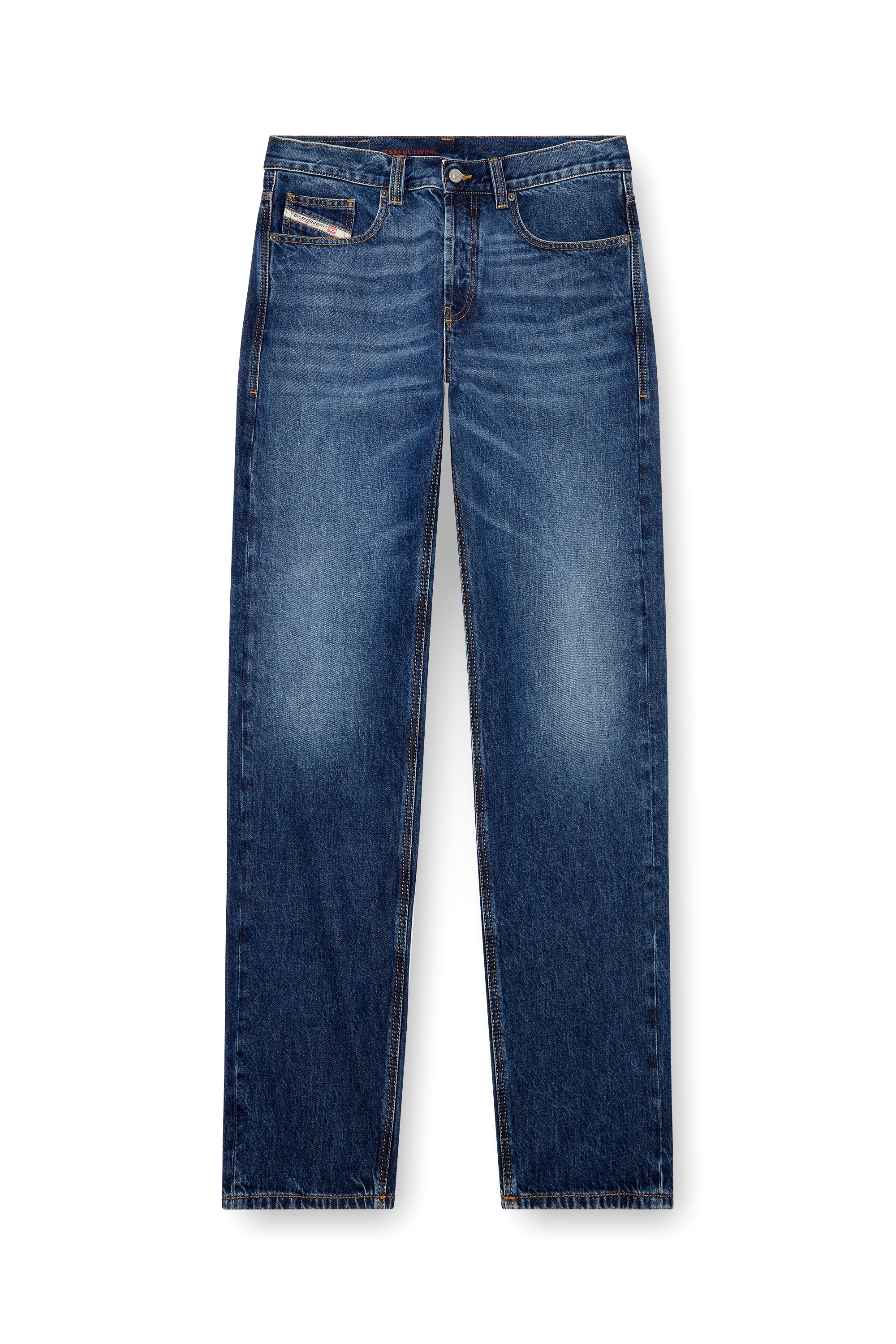 Diesel - Homme Straight Jeans 2010 D-Macs 09I27, Bleu Foncé - Image 5