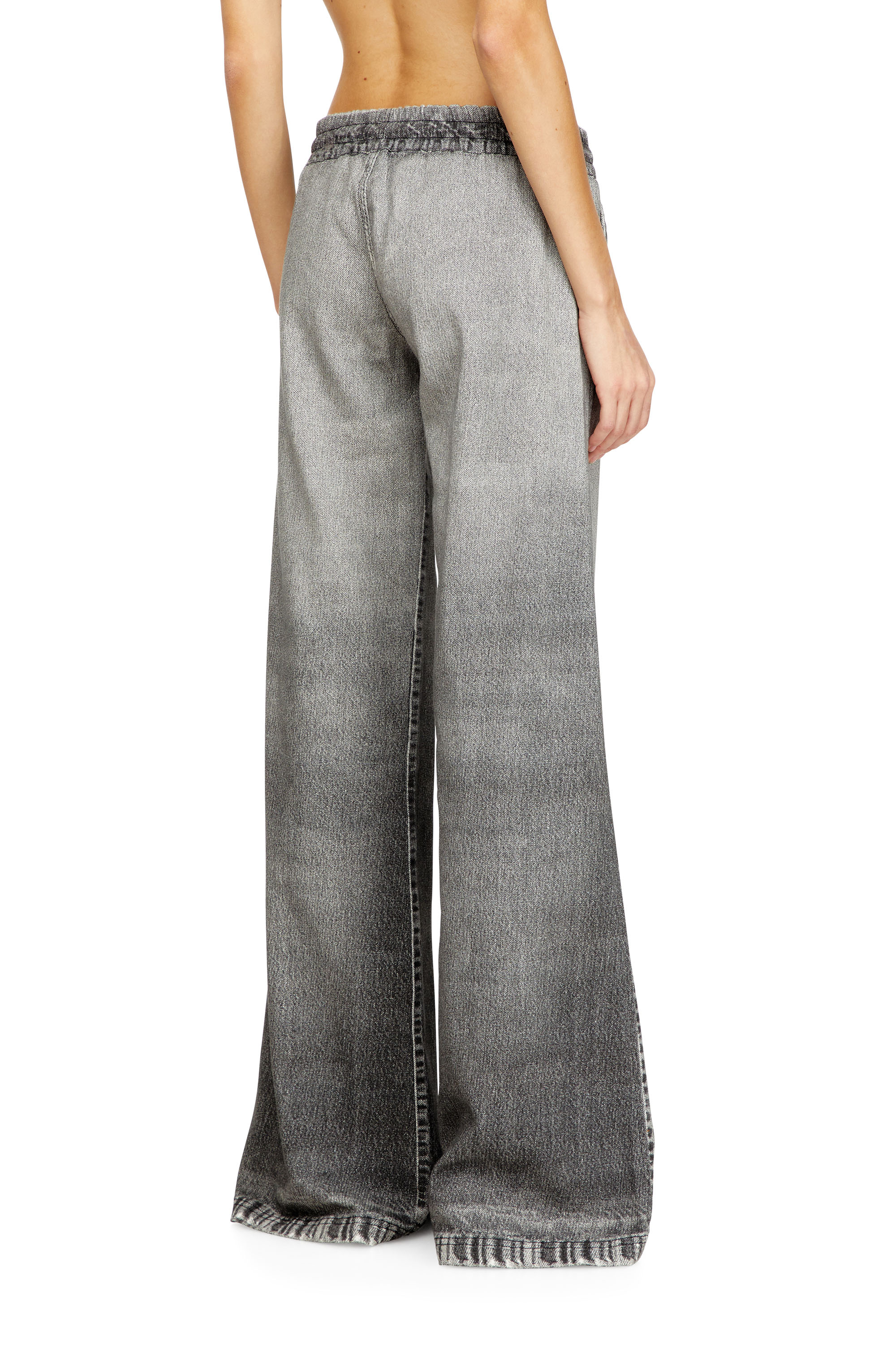 Diesel - Relaxed 2078 D-Ainty Joggjeans&reg; 068US Donna, Grigio - Image 4
