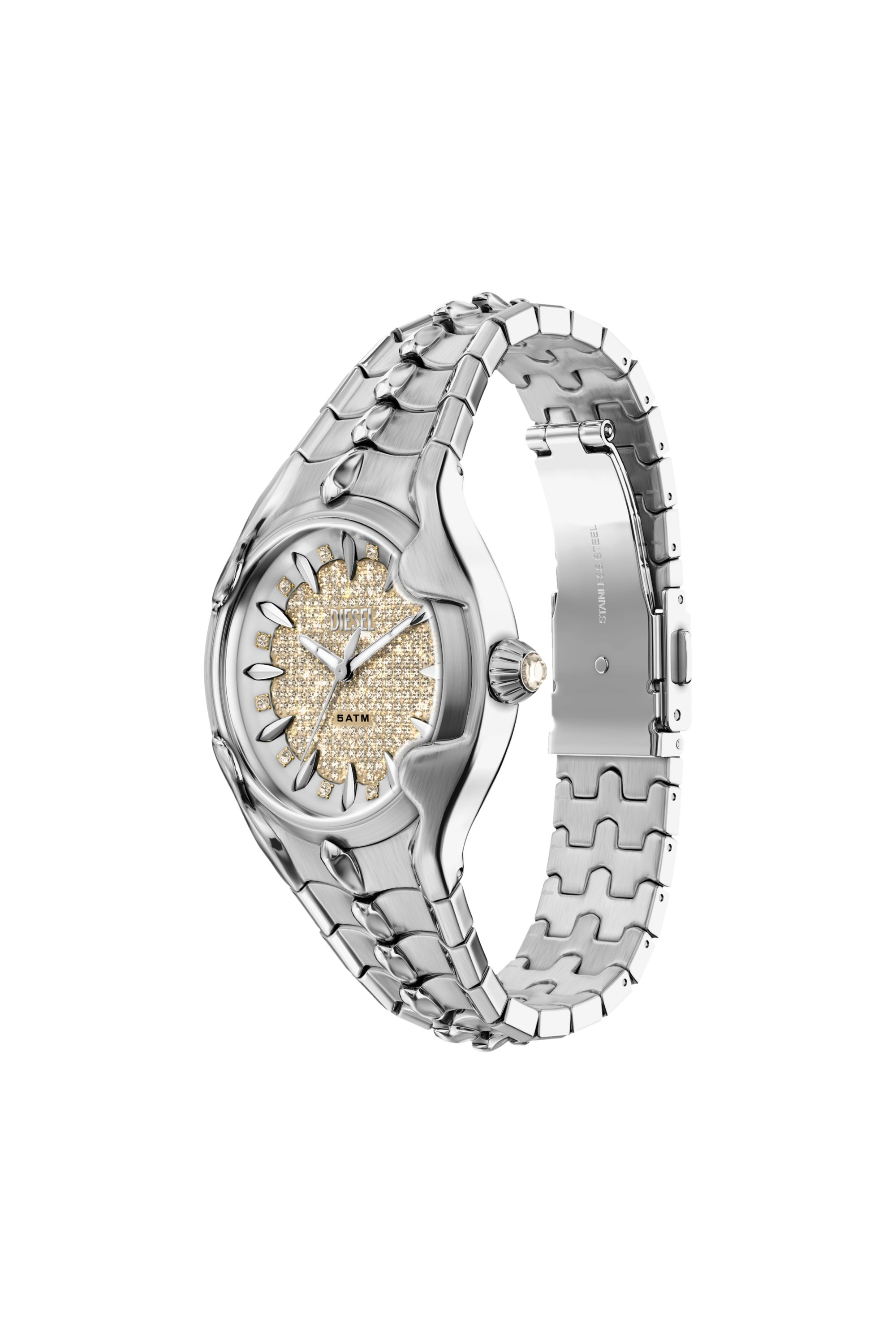 Diesel - DZ5631 WATCH, Orologio Vert in acciaio inox Uomo in Argento - 2