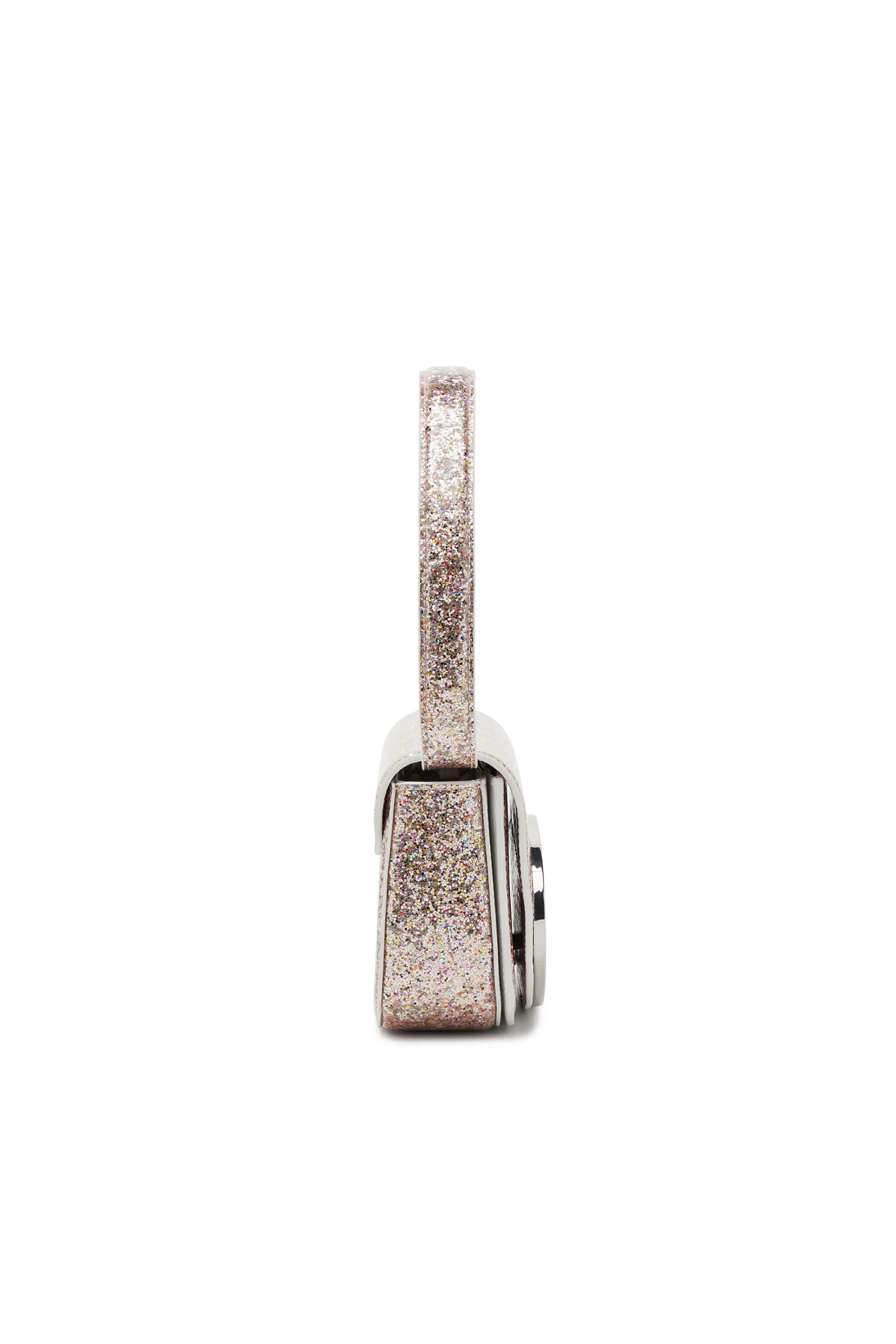 Diesel - 1DR, 1DR-Iconica borsa a spalla con macro glitter Donna in Rosa - 3