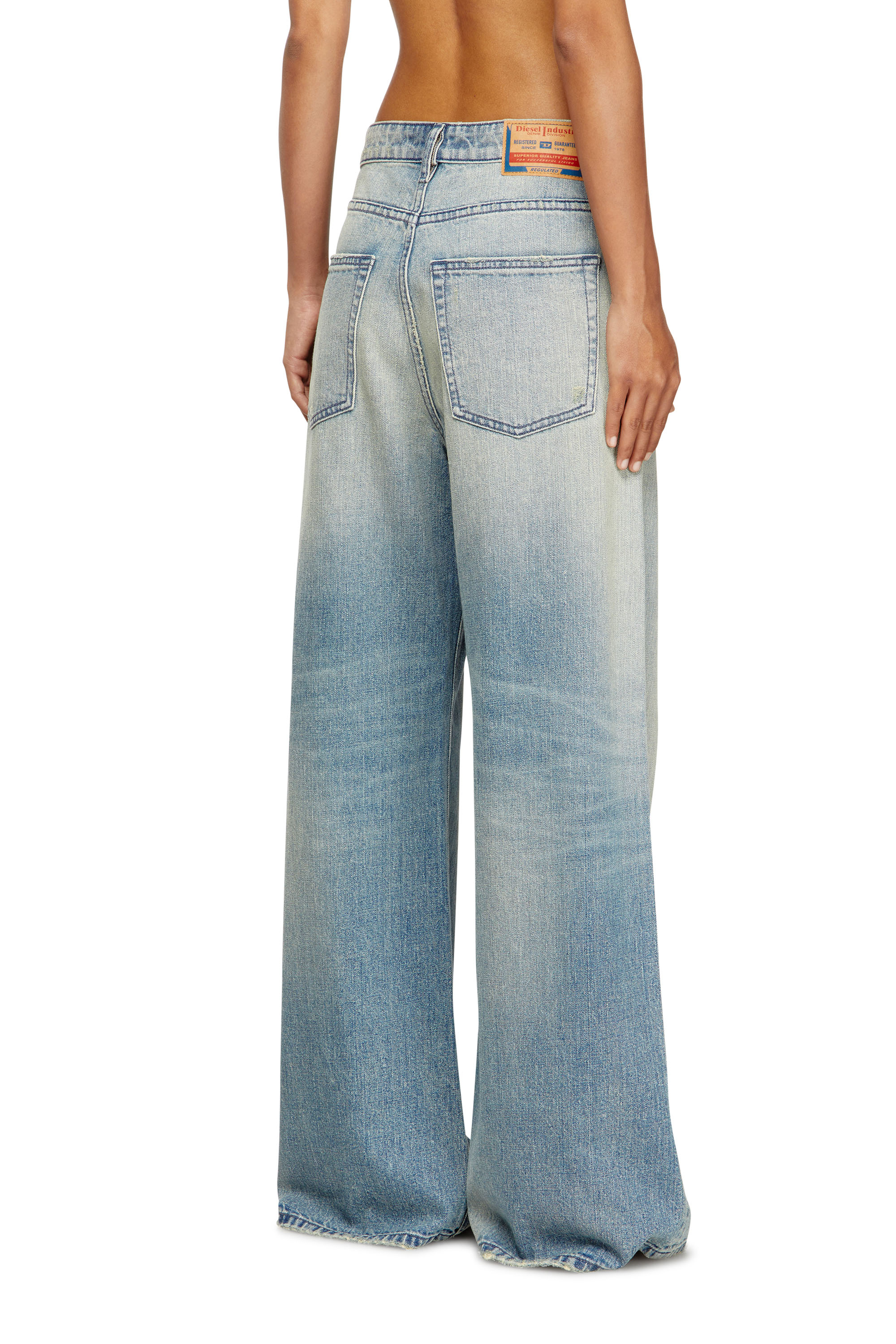 Relaxed Jeans 1996 D-Sire 0DBEC, Hellblau Diesel - Damen Relaxed Jeans 1996 D-Sire 0DBEC, Hellblau - 4