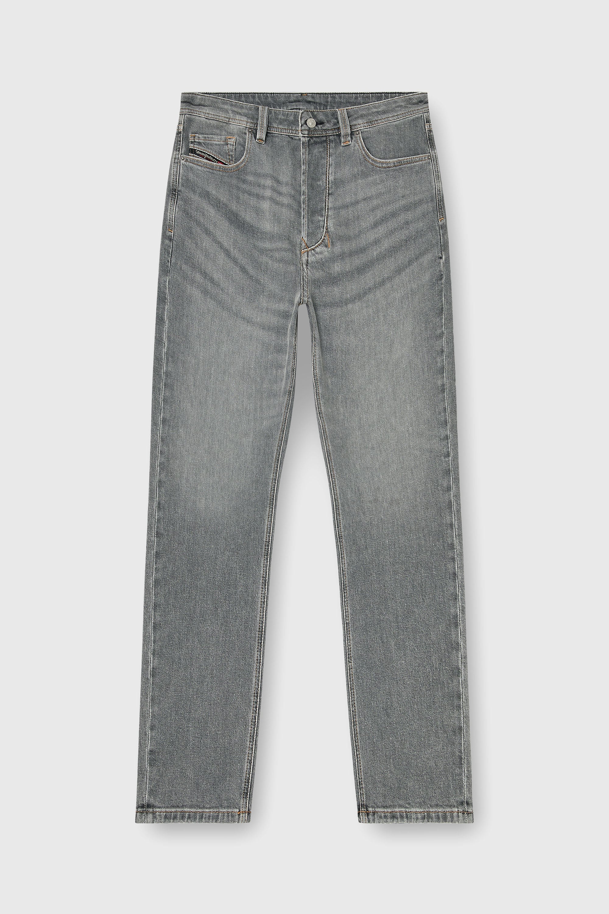 Diesel - Regular Jeans 1986 Larkee-Beex 0KBBI Homme, Gris - Image 2