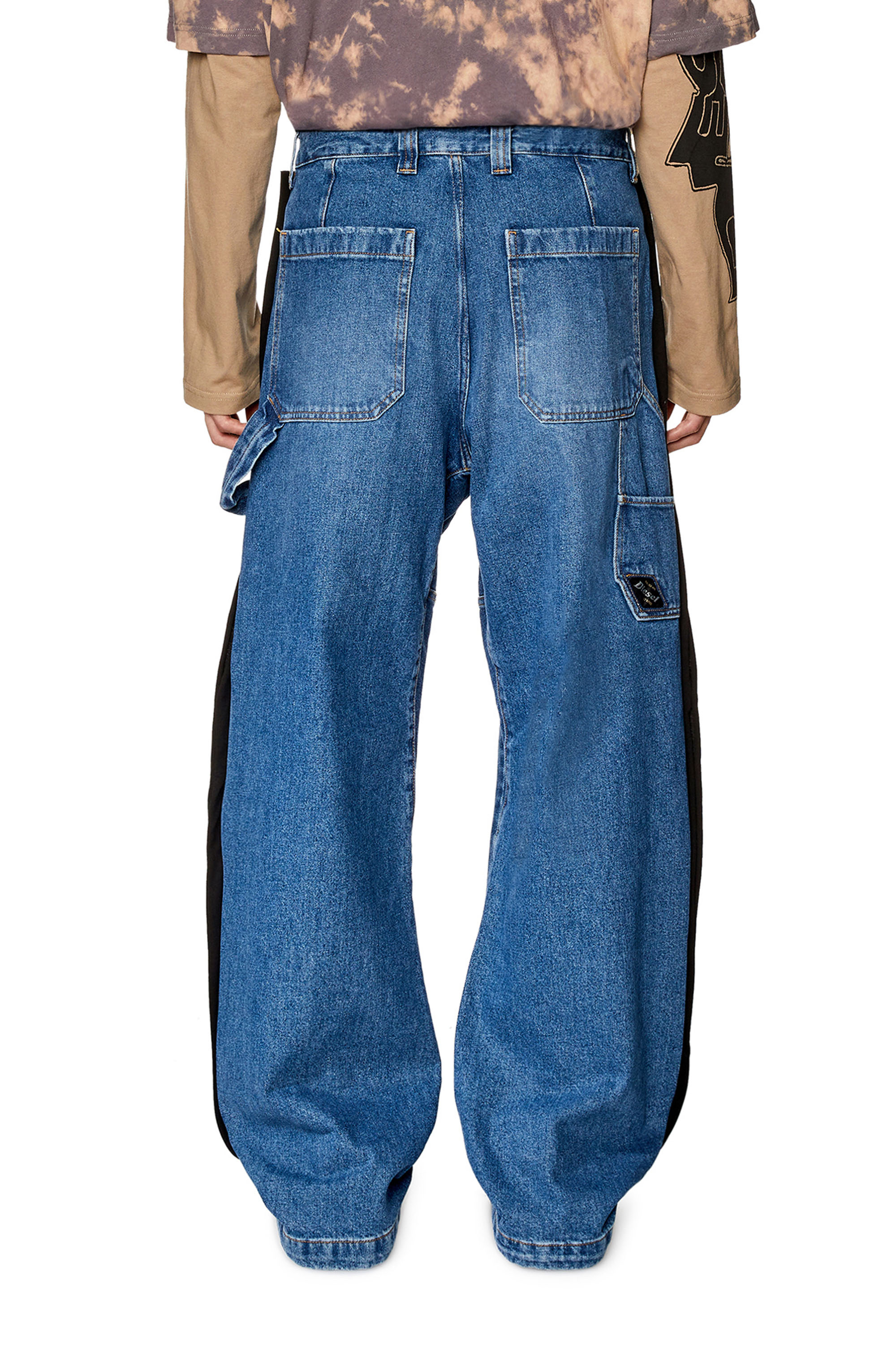 Diesel - Straight Jeans D-Livery 0HJAV, Blu medio - Image 2