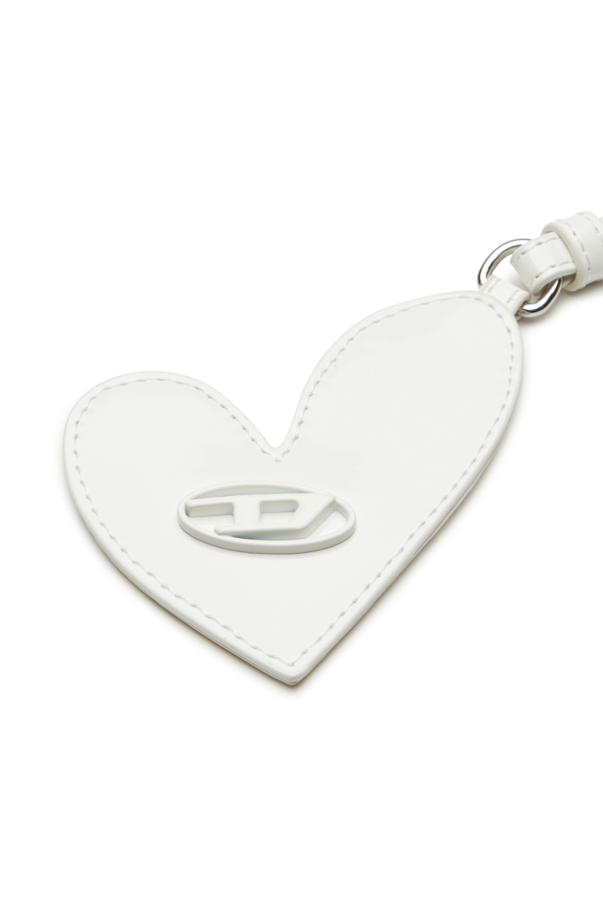 Diesel - PLAY MIRROR, Charm con specchio effetto lucido Donna in Bianco - 3