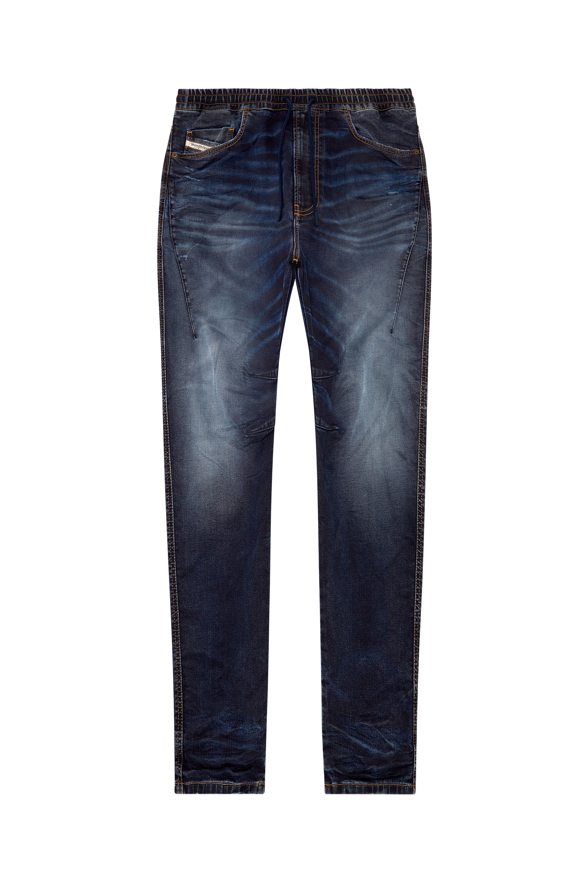 Diesel - Tapered 2040 D-Amage Joggjeans® 09I18, Blu Scuro - Image 5