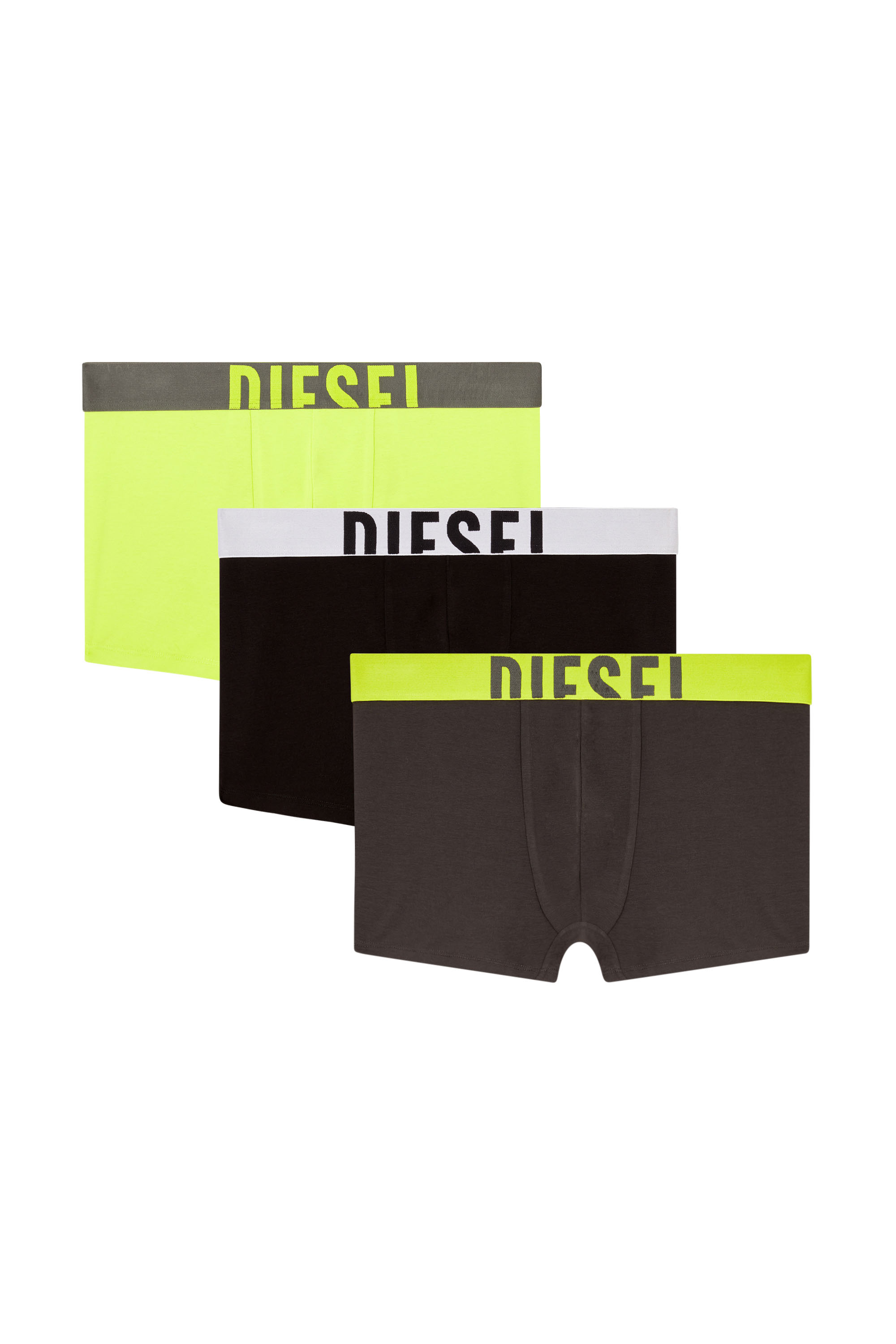 Diesel - DAMIEN-D-POP-3PACK-40, Set di tre boxer in cotone stretch Uomo in Multicolor - 2