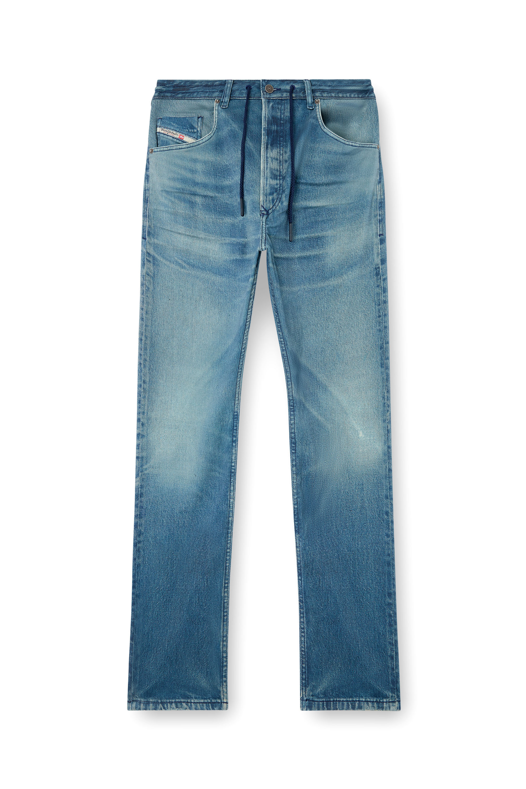 Diesel - Regular 2030 D-Krooley Joggjeans® 068PC Uomo, Blu Chiaro - Image 3