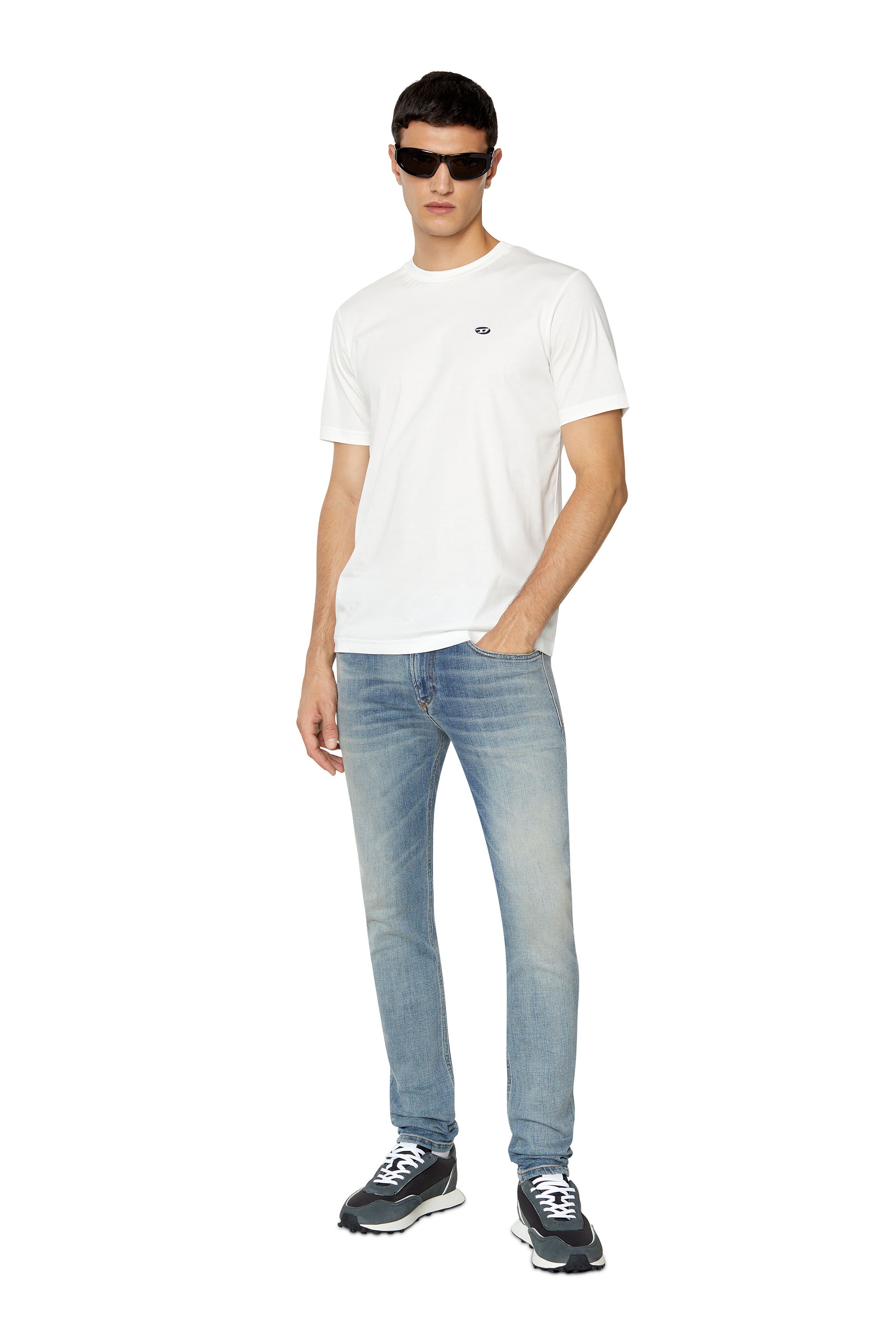 Diesel - 1979 Sleenker 09D95 Skinny Jeans, Hellblau - Image 5