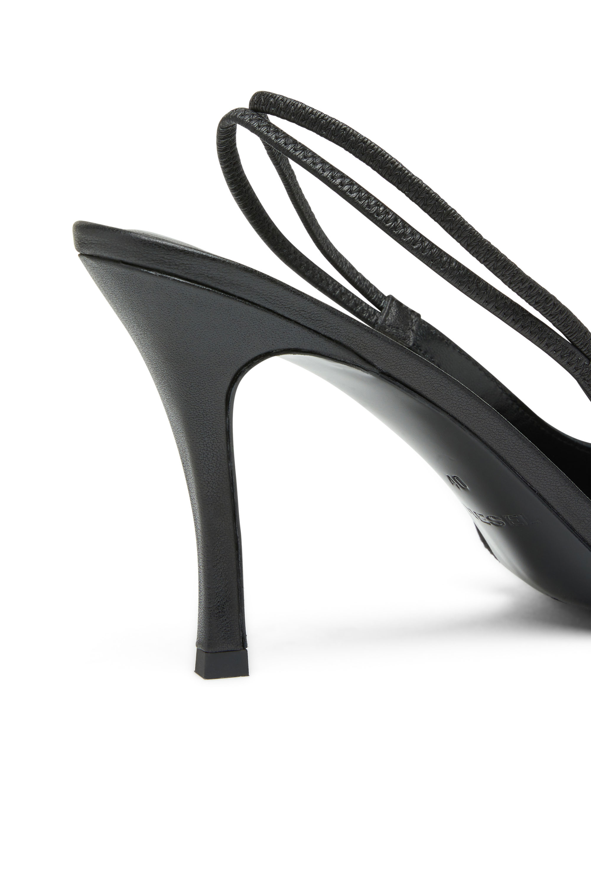 D-VENUS SB, Noir Diesel - D-VENUS SB, D-Venus-Escarpins à bride en cuir nappa Femme in Noir - 4