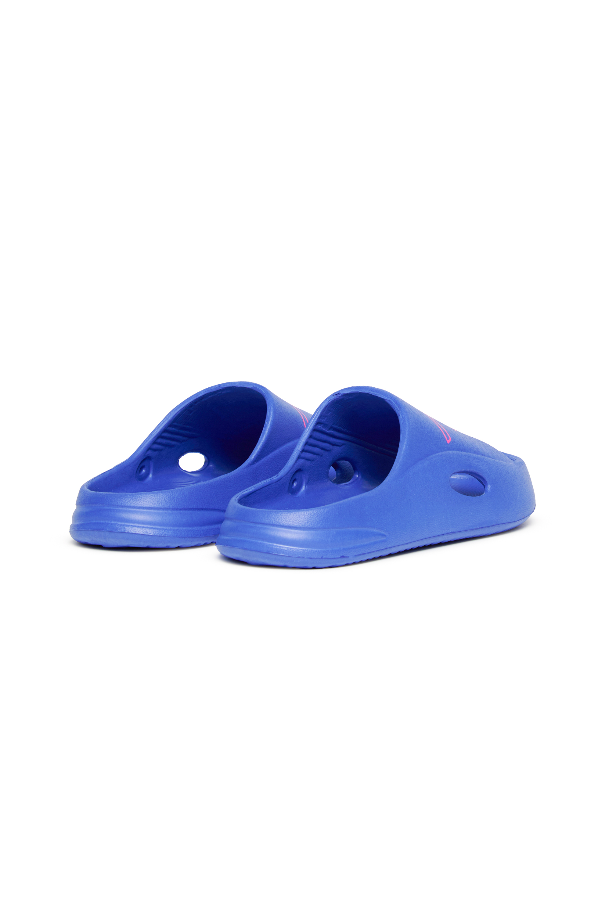 Diesel - SA-CHUNCKY D, Unisex's EVA pool slides with logo print in Blue - 3