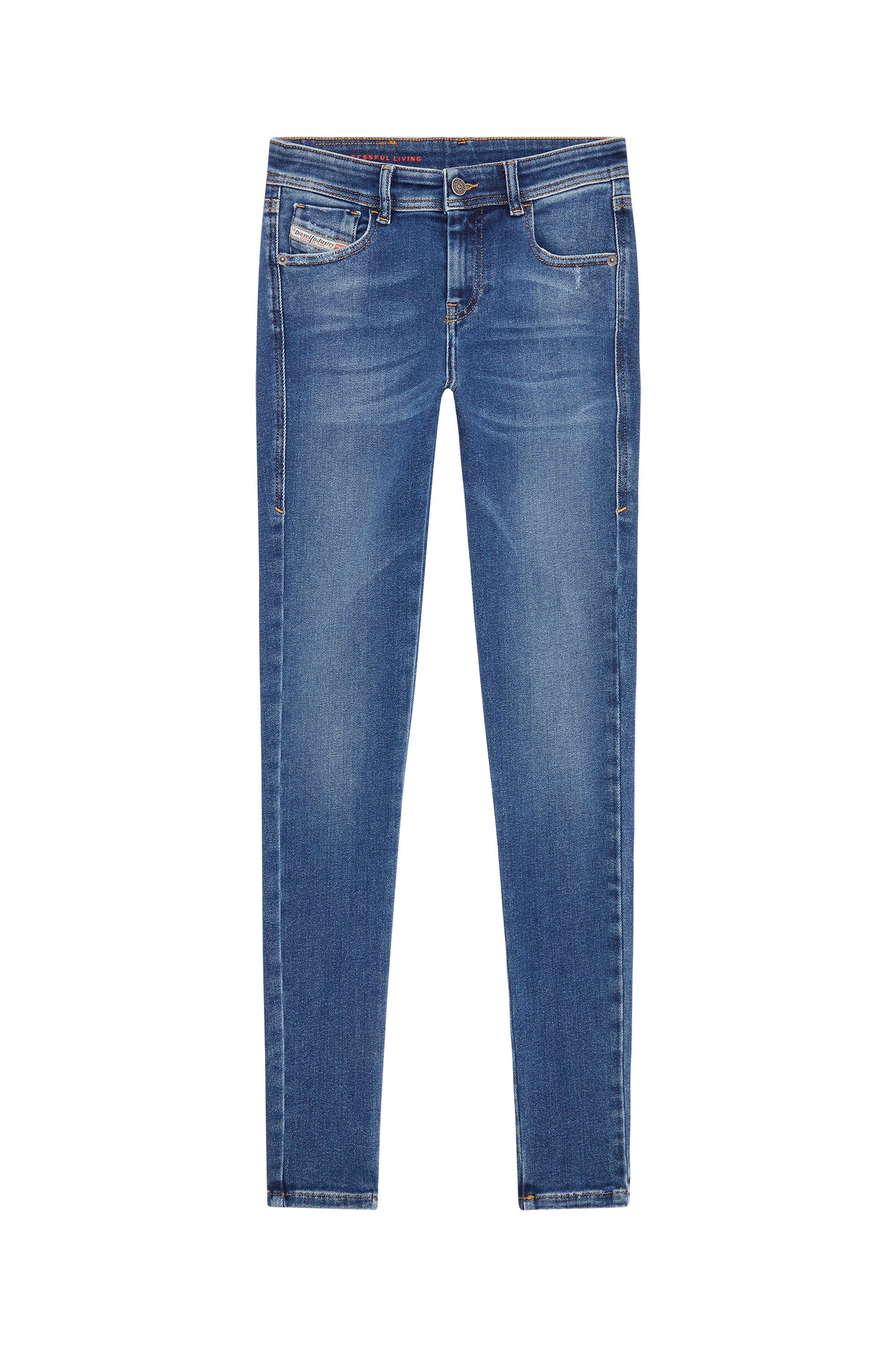 Diesel - 2017 SLANDY 068CE Super skinny Jeans, Bleu moyen - Image 6