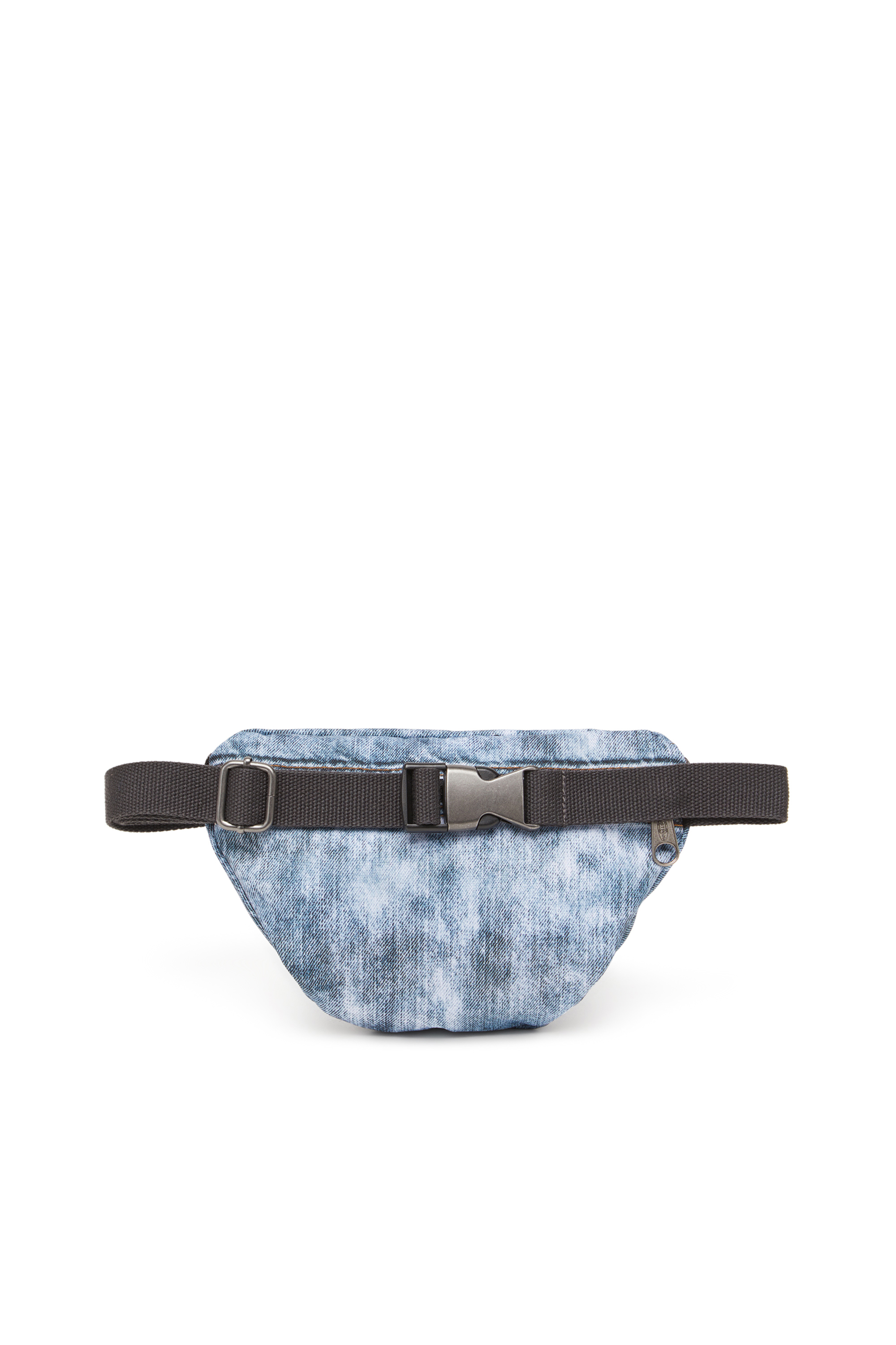 Diesel - DIESEL SPRINGER, Marsupio in denim trompe l'oeil Unisex in Blu - 3