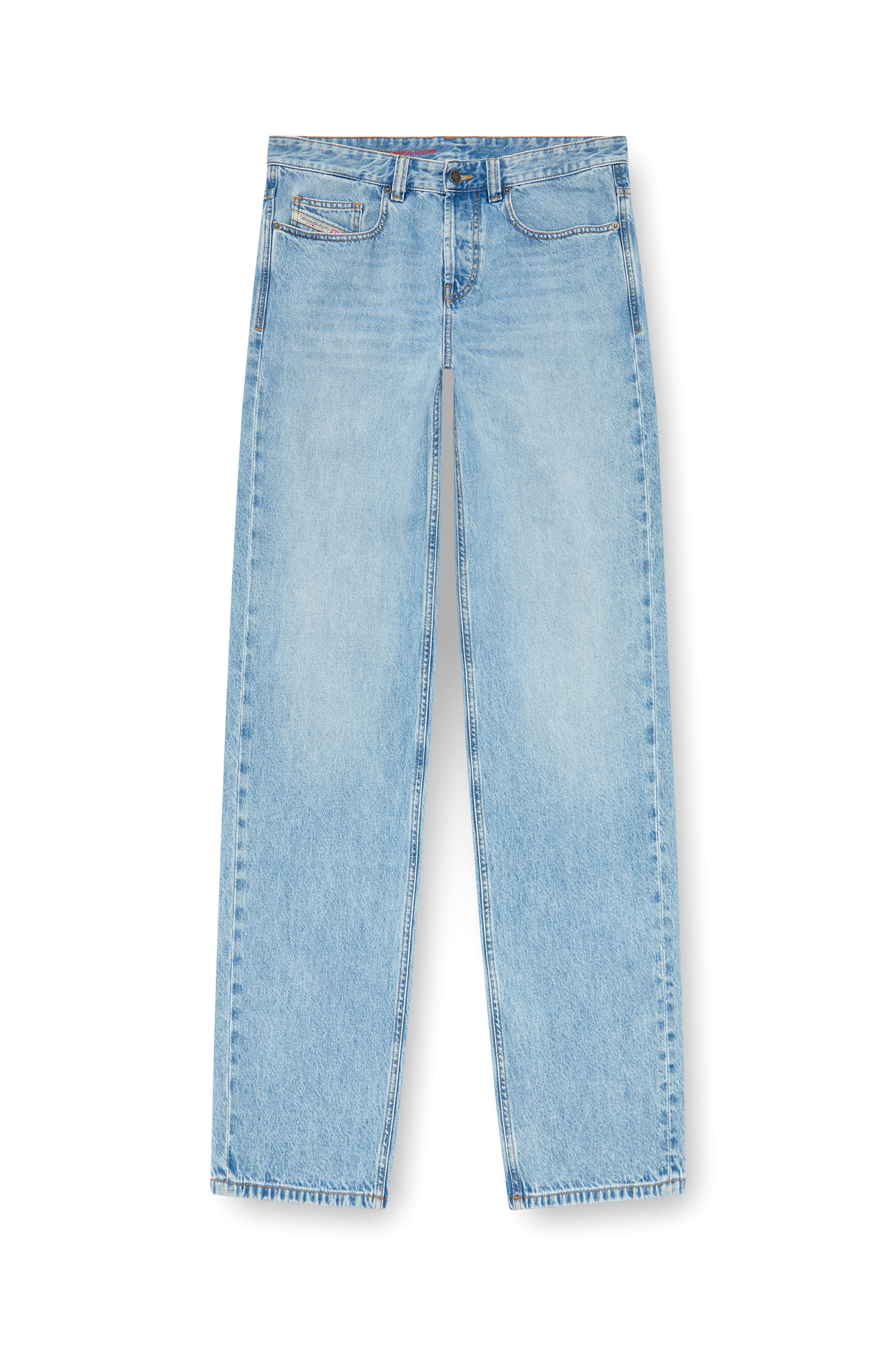 Diesel - Herren Relaxed Jeans 2001 D-Macro 09I29, Hellblau - 3