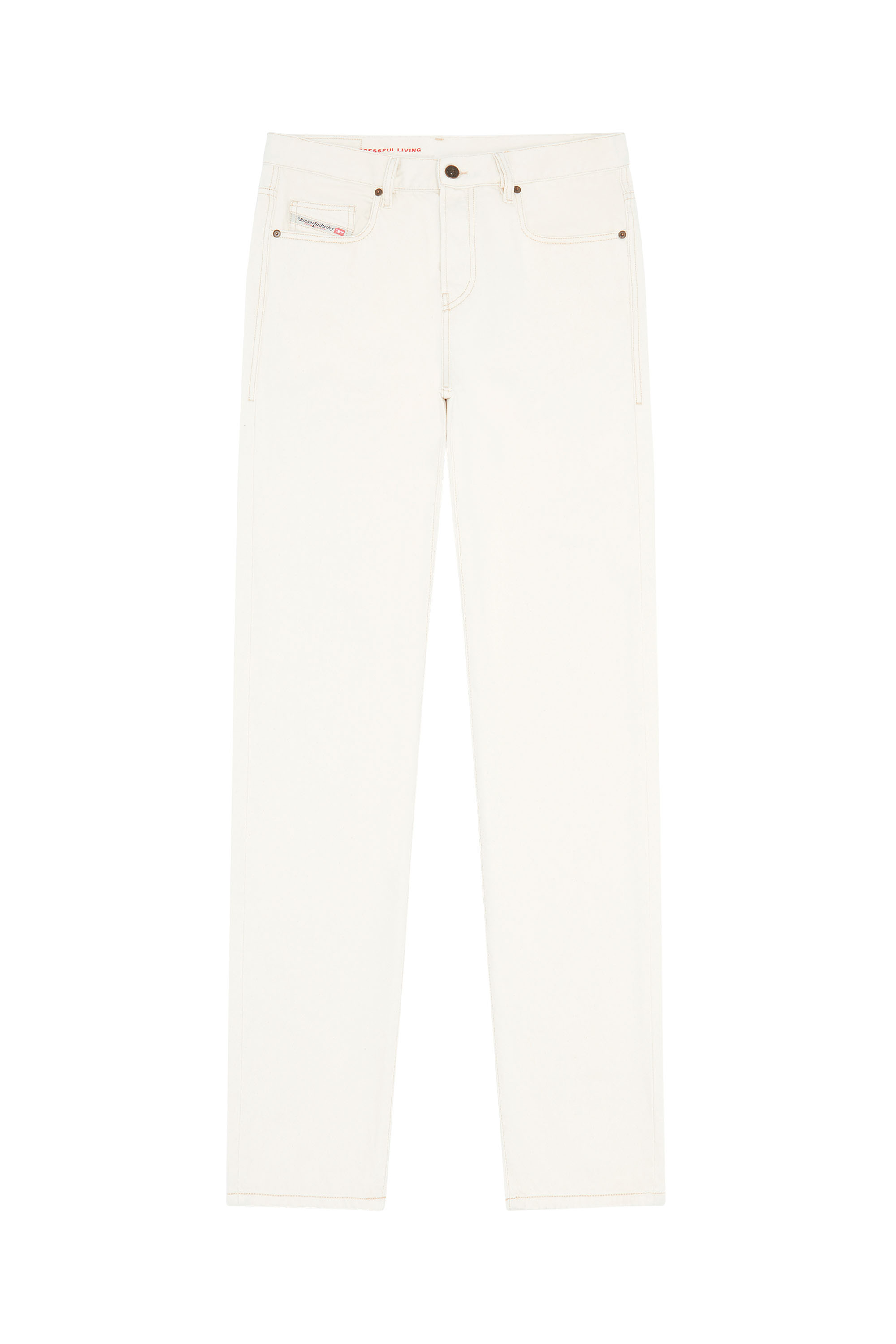 2020 D-VIKER 09B95 Straight Jeans, Bianco - Jeans