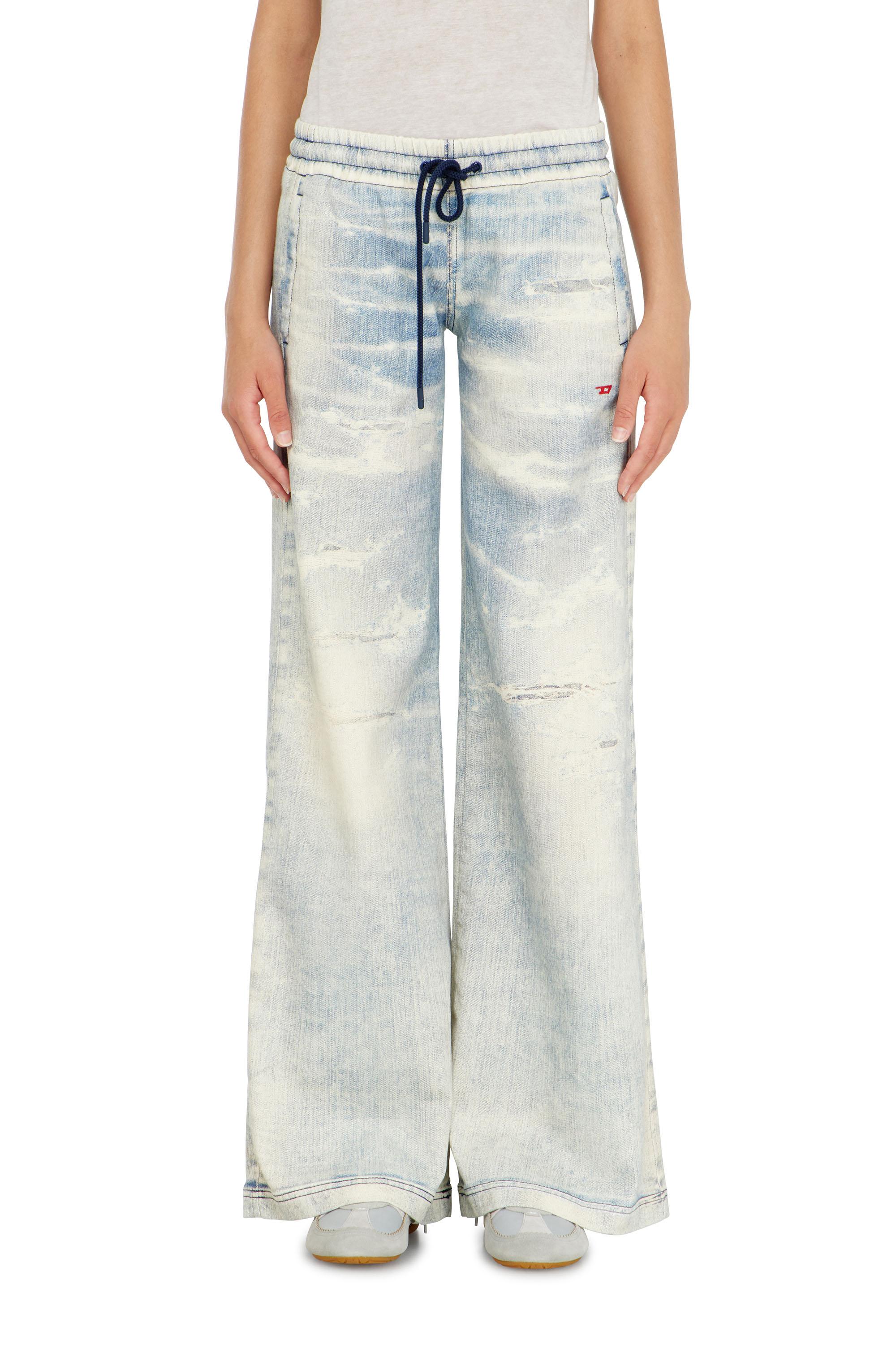 Diesel - Damen Relaxed 2078 D-Ainty Joggjeans&reg; 068XM, Hellblau - 2
