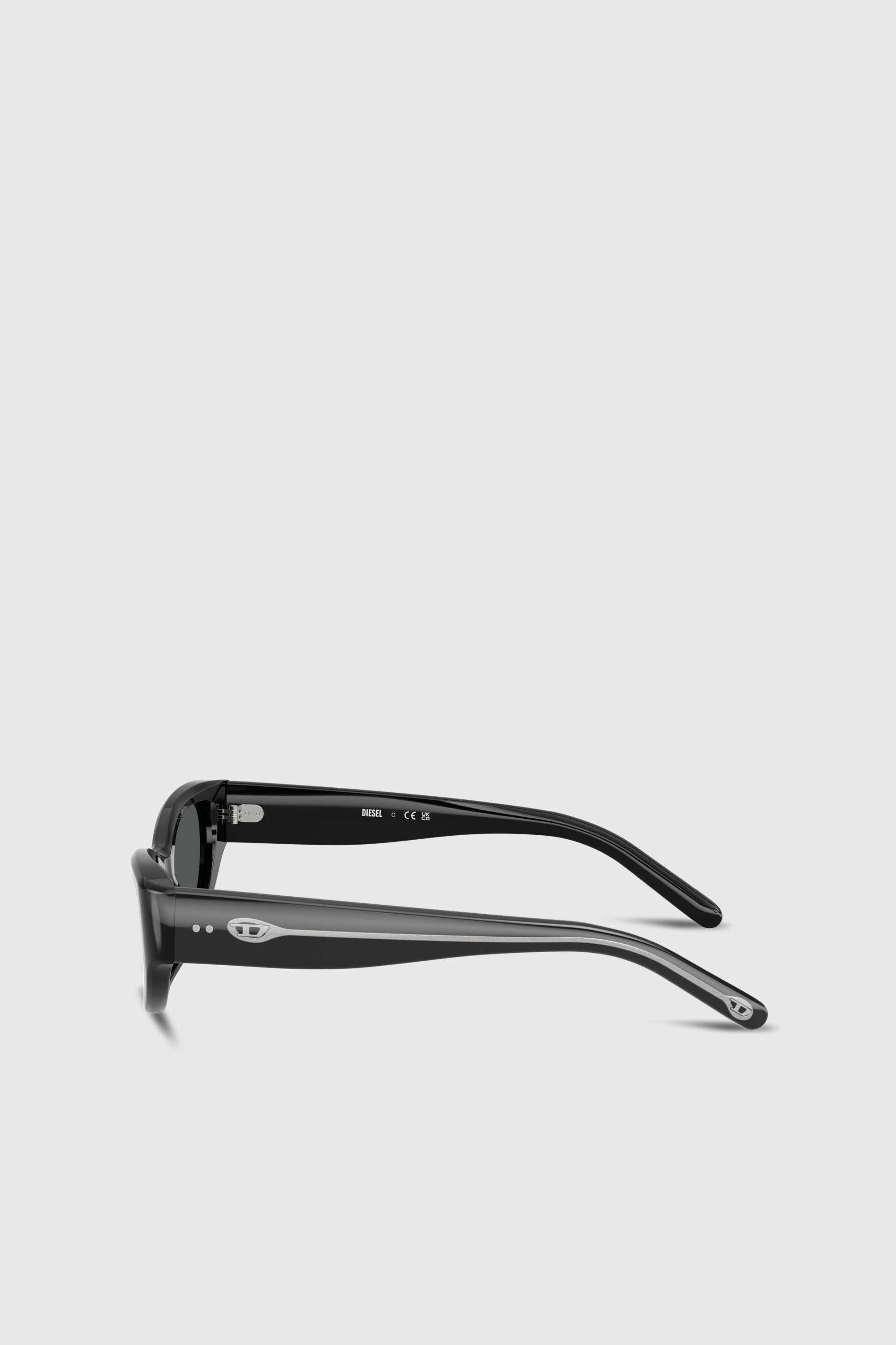 Diesel - 0DL2010U, Lunettes de soleil style &oelig;il de chat Mixte in Noir - 5