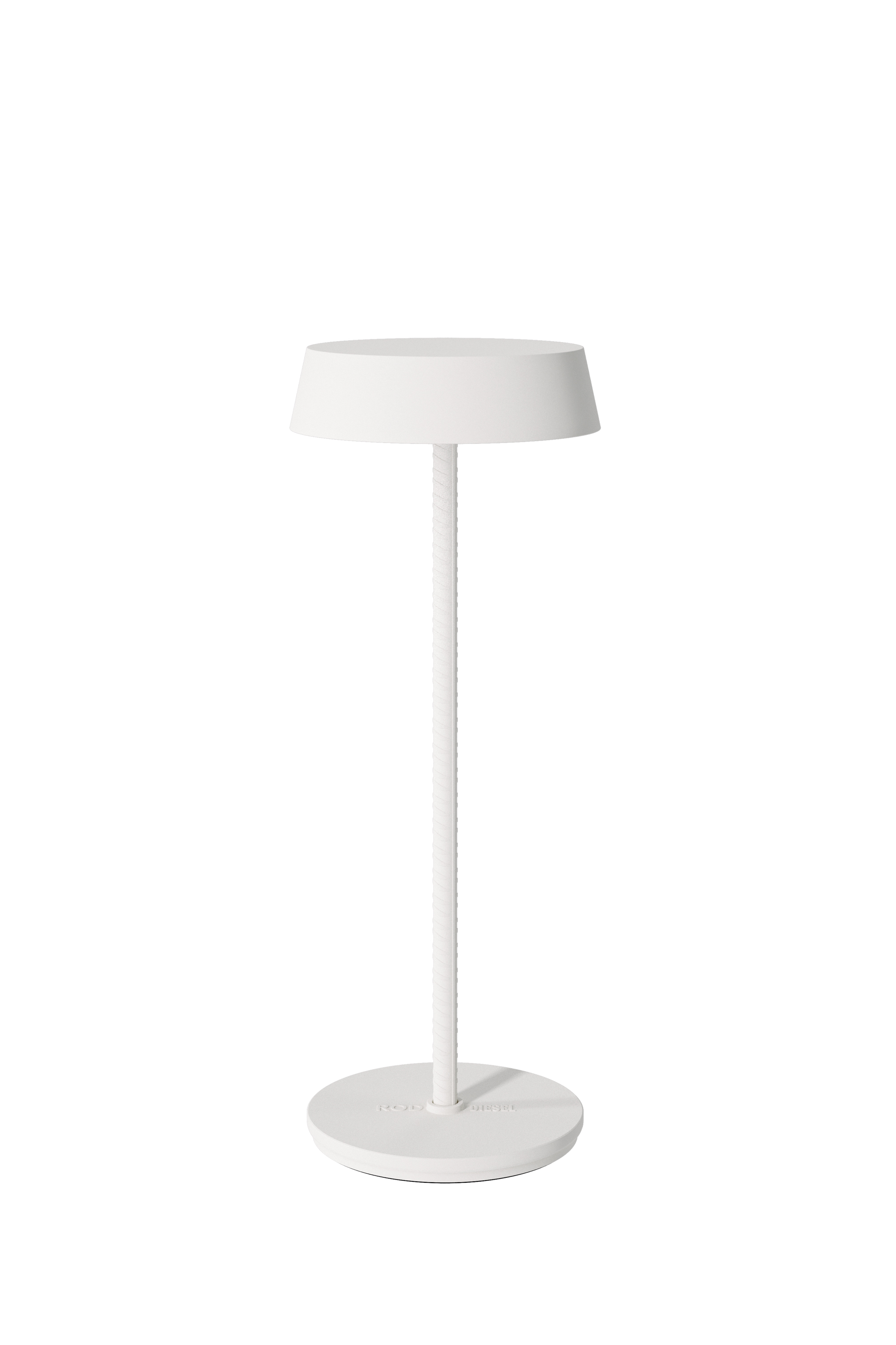 Diesel - 51181 5630 ROD CORDLESS TABLE LAMP IVORY, Lampada portatile e ricaricabile Unisex in Bianco - 1