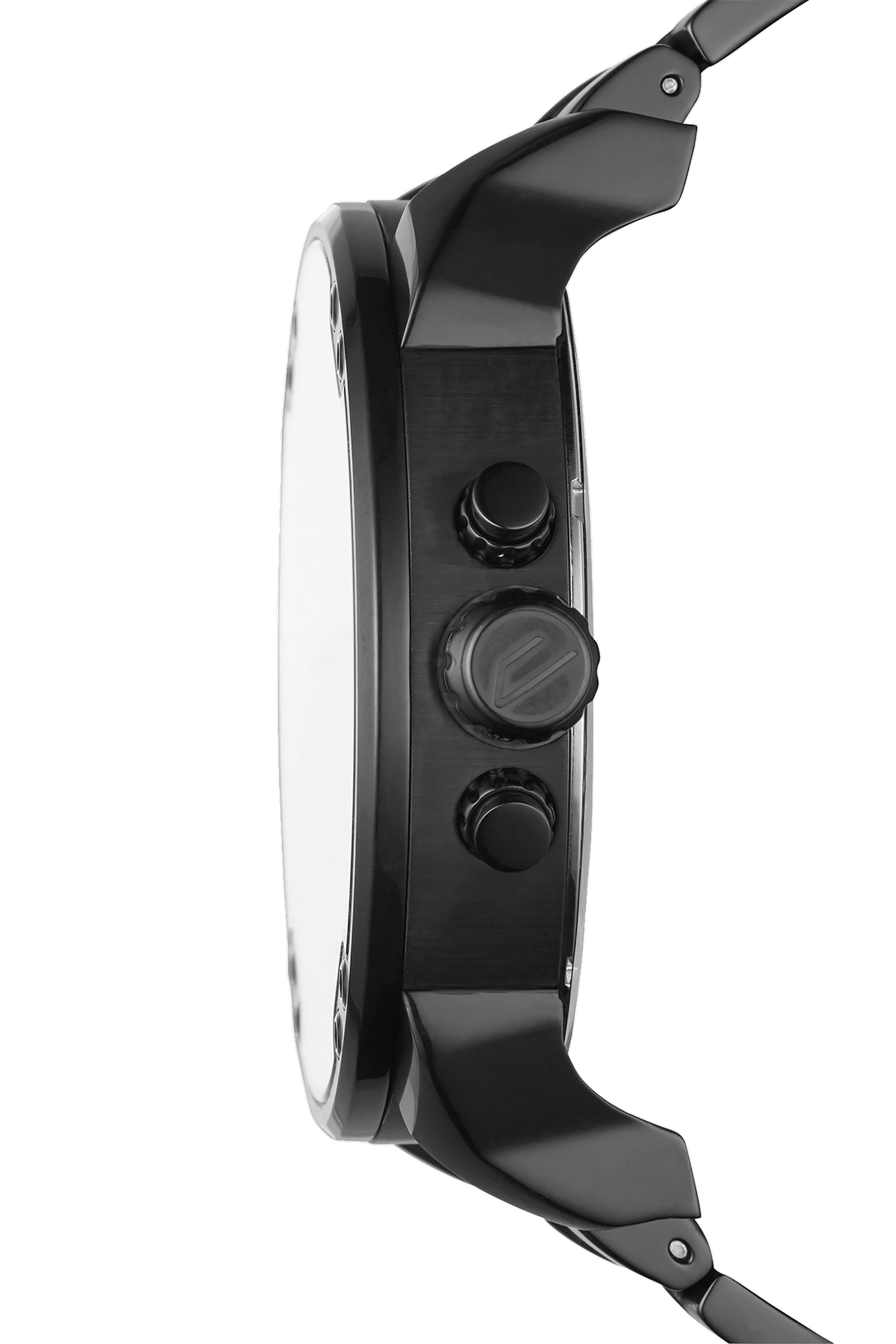 Diesel - DZ7395, Mr. Daddy 2.0 montre noire avec cadran détaillé, 57 mm Homme in Noir - 2