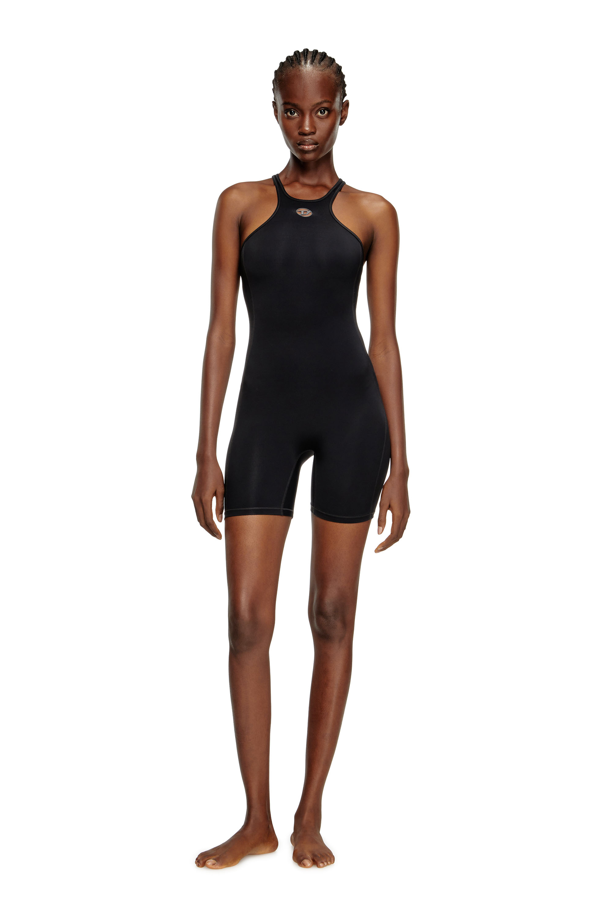 Diesel - NYDIA-UTLT, Combinaison dos nageur Femme in Noir - 1