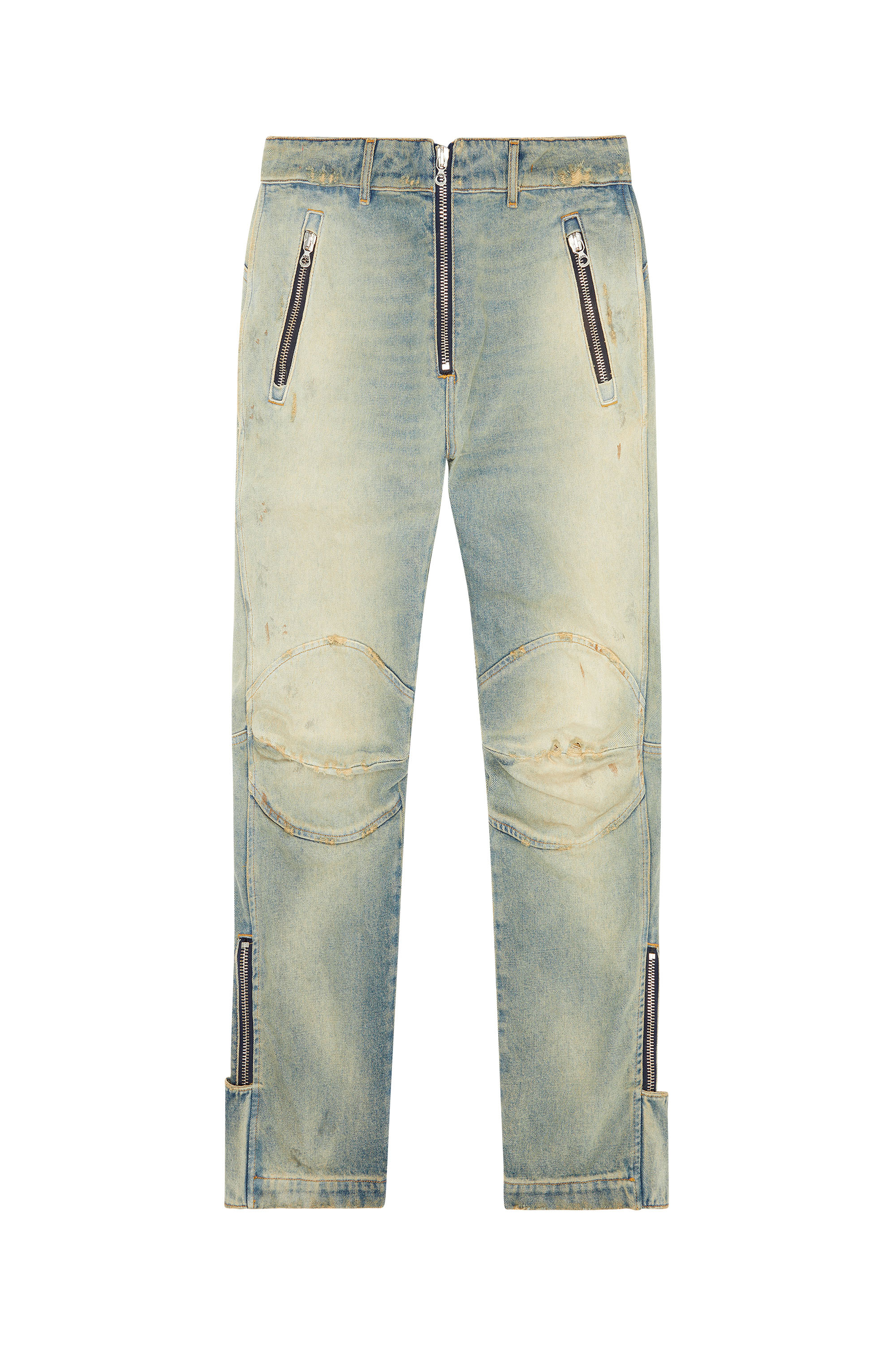Diesel - D-Generate 0ENAV Straight Jeans, Bleu Clair - Image 5