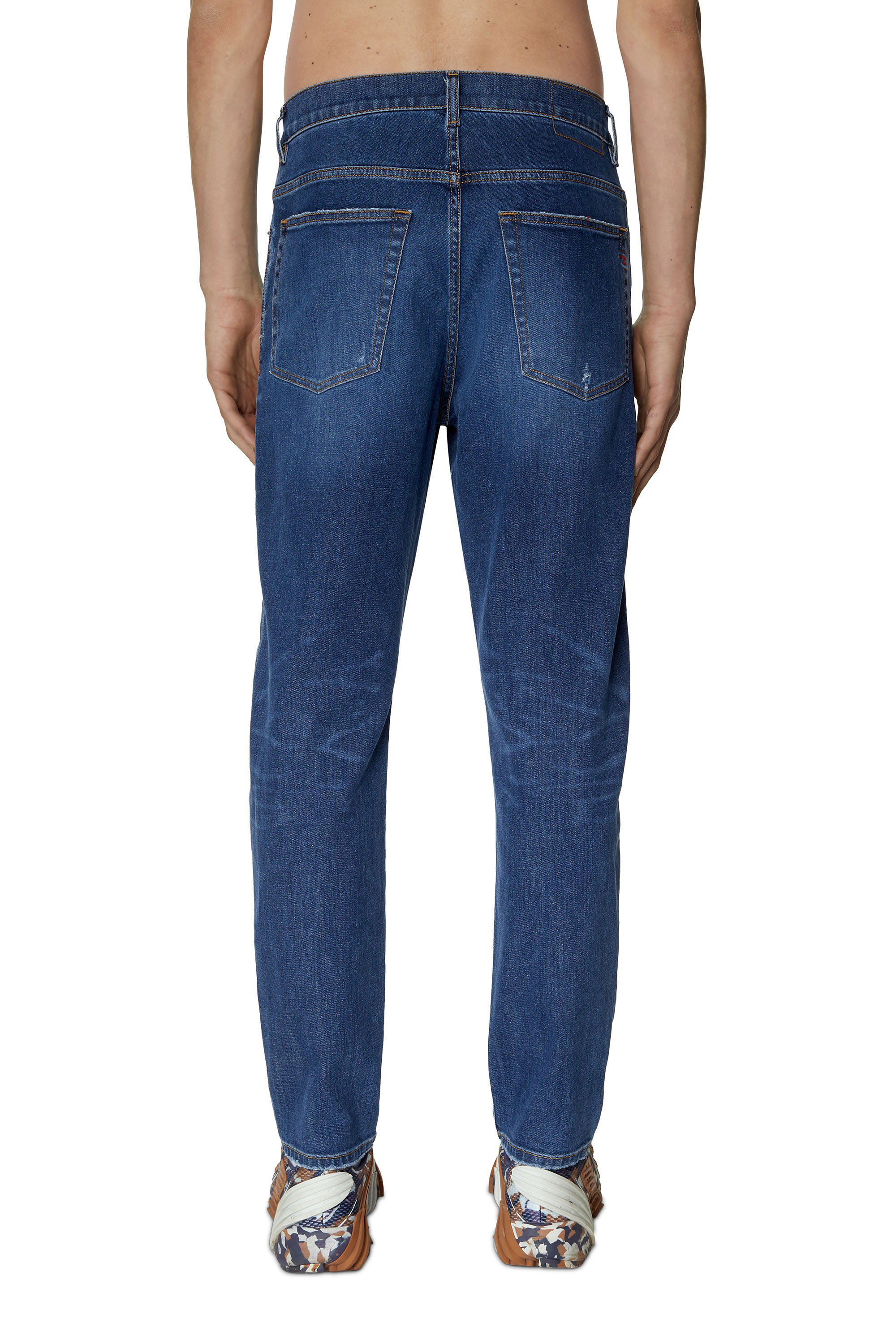 Diesel - 2005 D-Fining 09E07 Tapered Jeans, Medium blue - Image 3