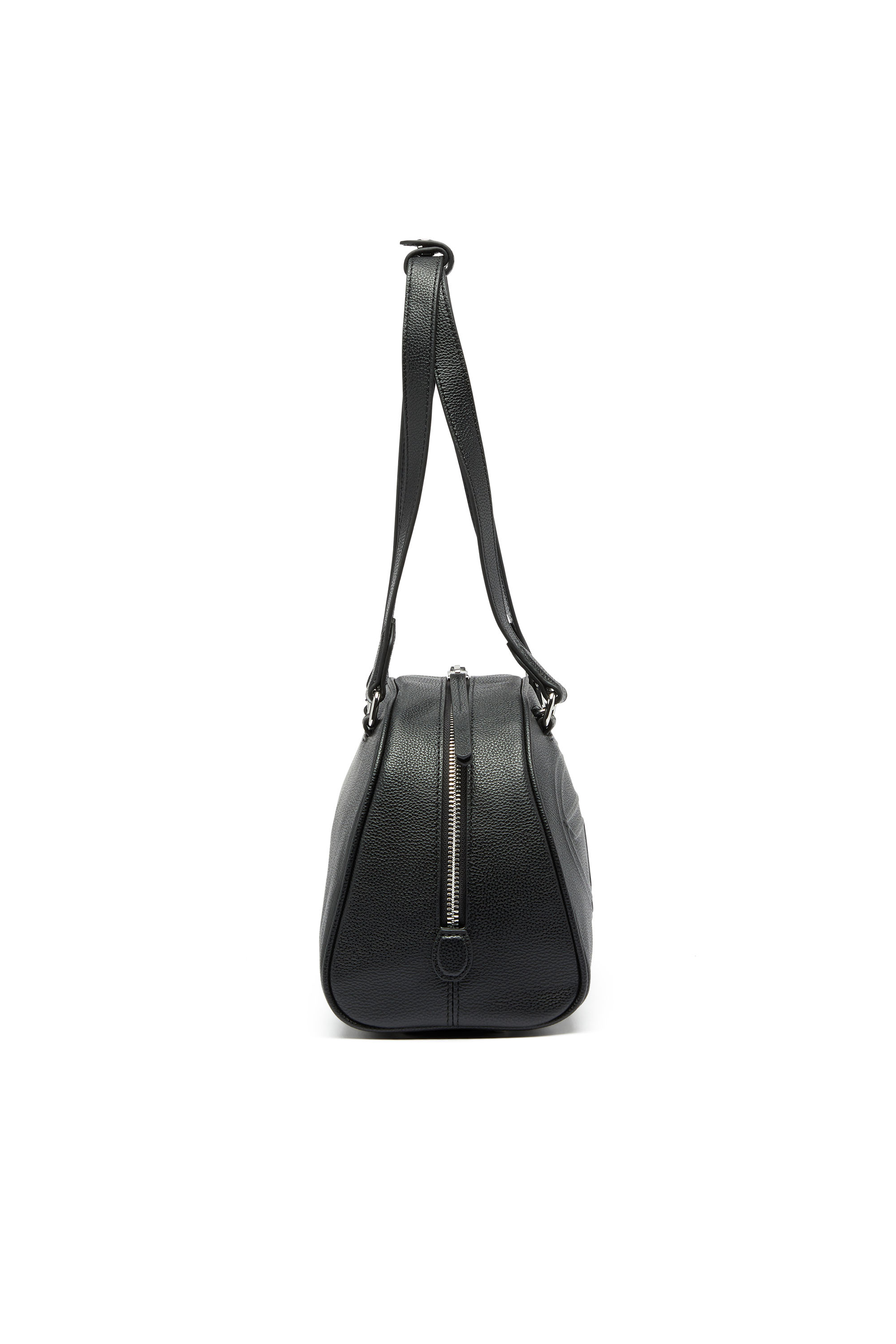 Diesel - 1DR DOME SHOULDER, 1DR Dome - Borsa Boston in pelle con logo embossato Unisex in ToBeDefined - 4
