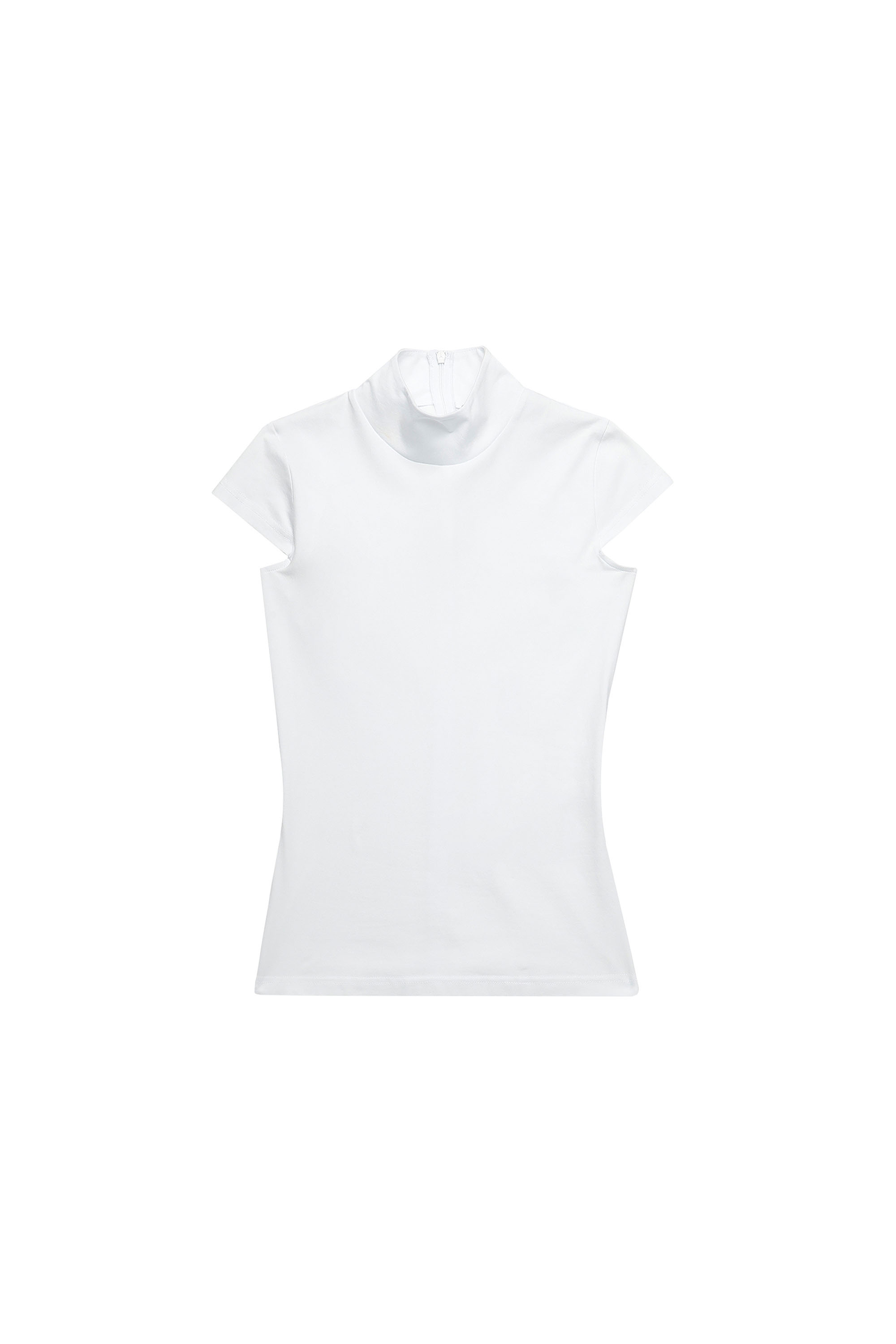 T-SKICUP-MOCK, White - Tops
