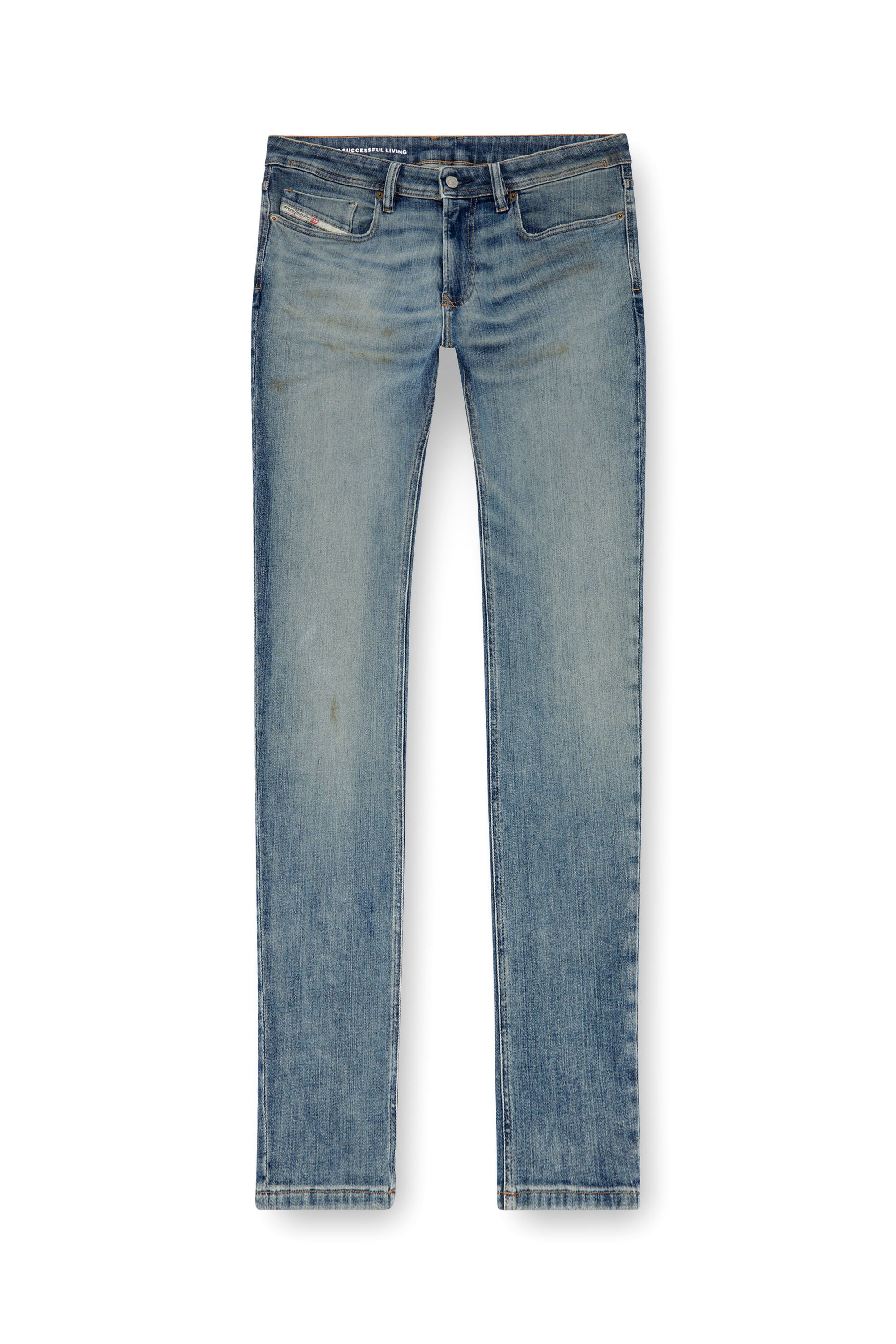 Diesel - Man Skinny Jeans 1979 Sleenker 0GRDE, Medium blue - Image 3