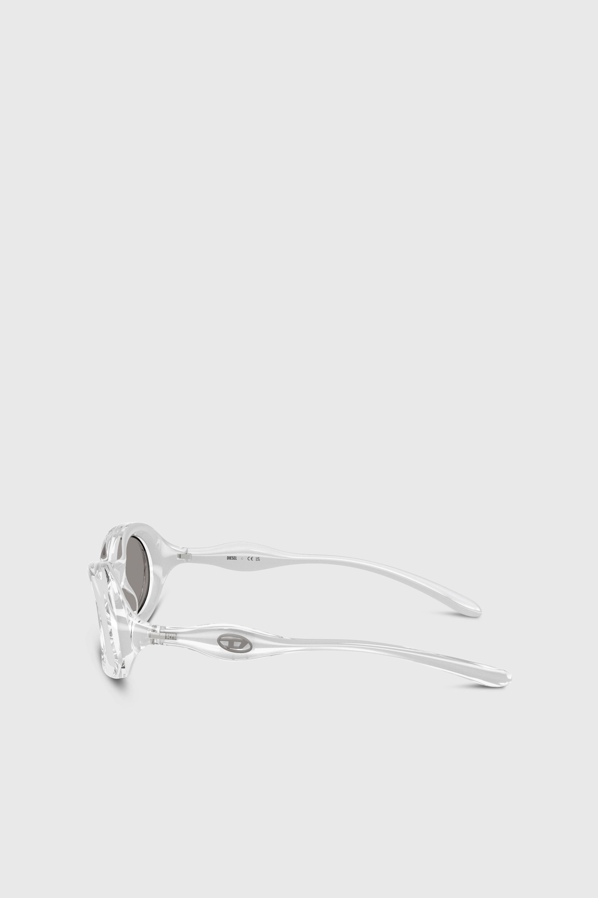Diesel - 0DL3011U, Unisex Ovale Sonnenbrille in Grau - 2
