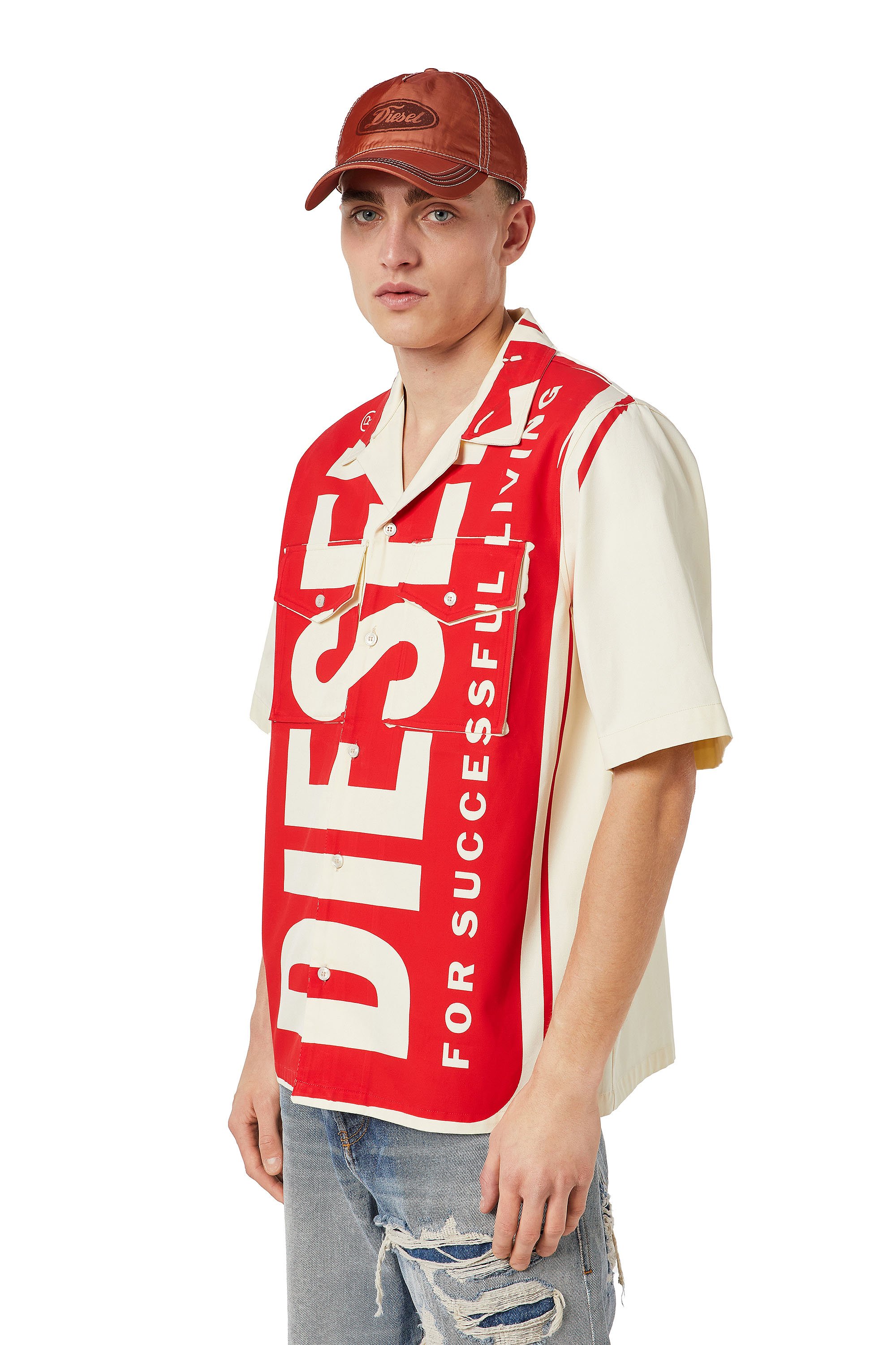 Diesel - S-MAC-A, Bianco/Rosso - Image 4