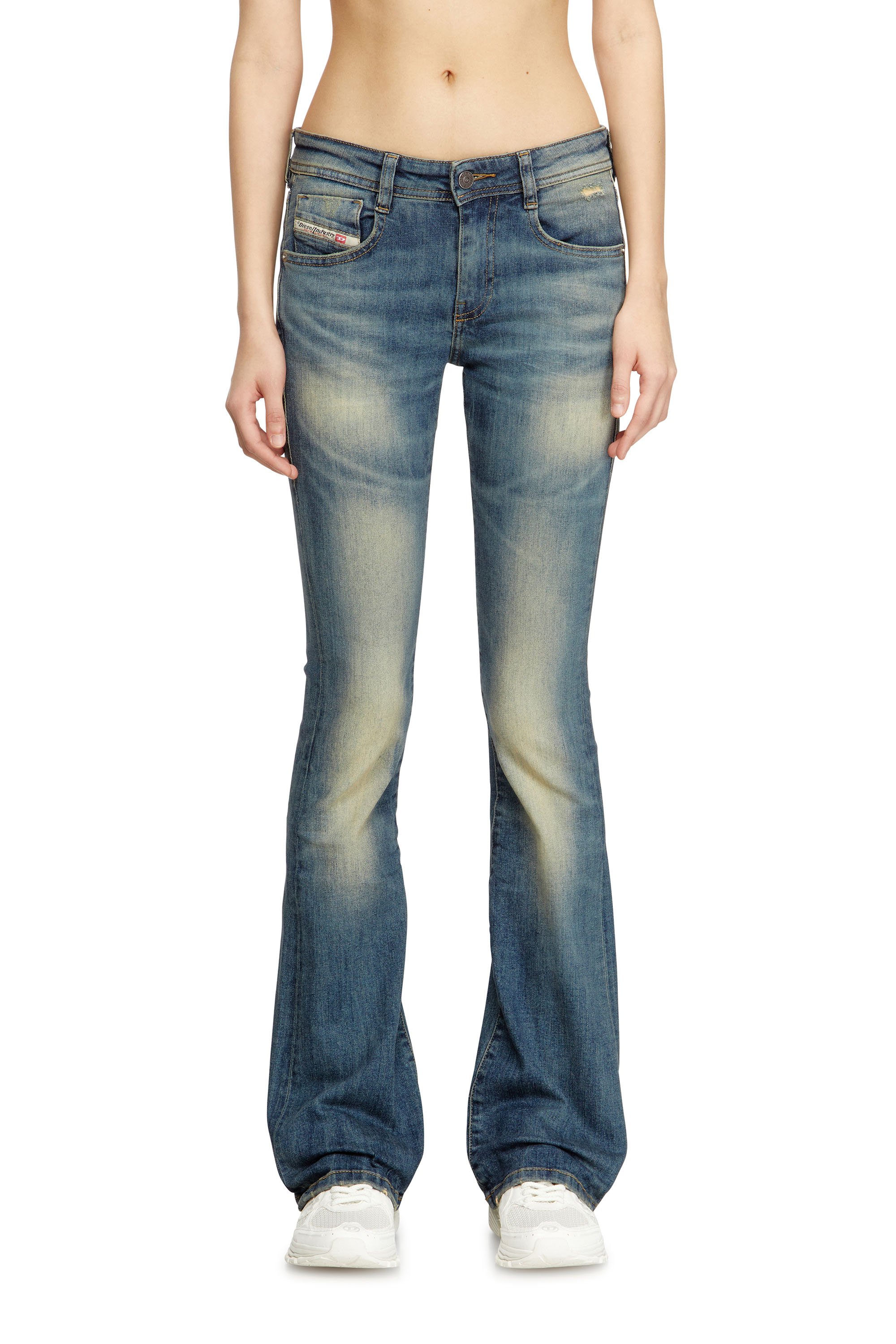 Diesel - Bootcut Jeans 1969 D-Ebbey 0ADBP Donna, Blu medio - Image 2