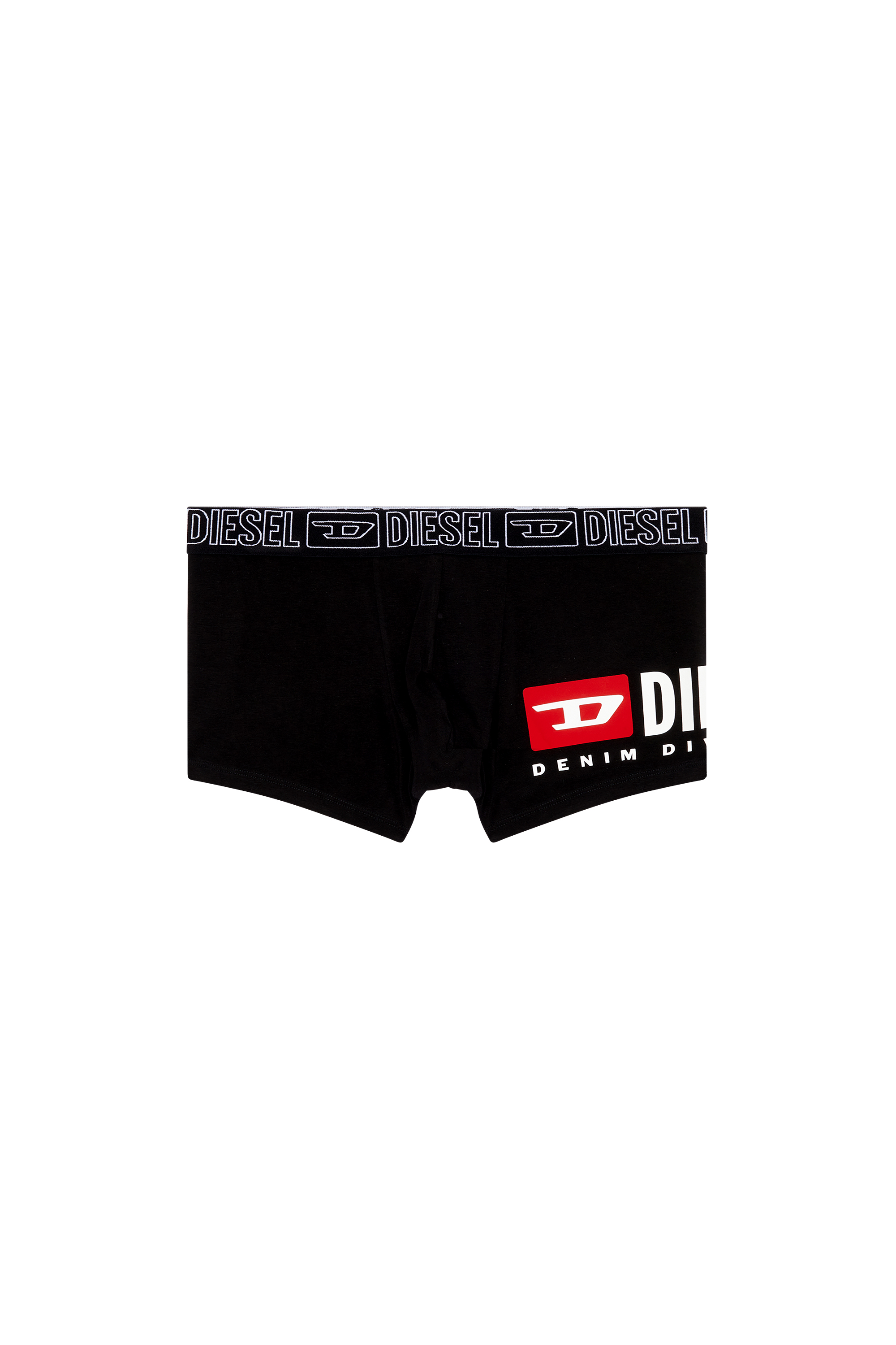 Diesel - UMBX-DAMIEN, Boxer con contorni logo in vita Uomo in Nero - 2