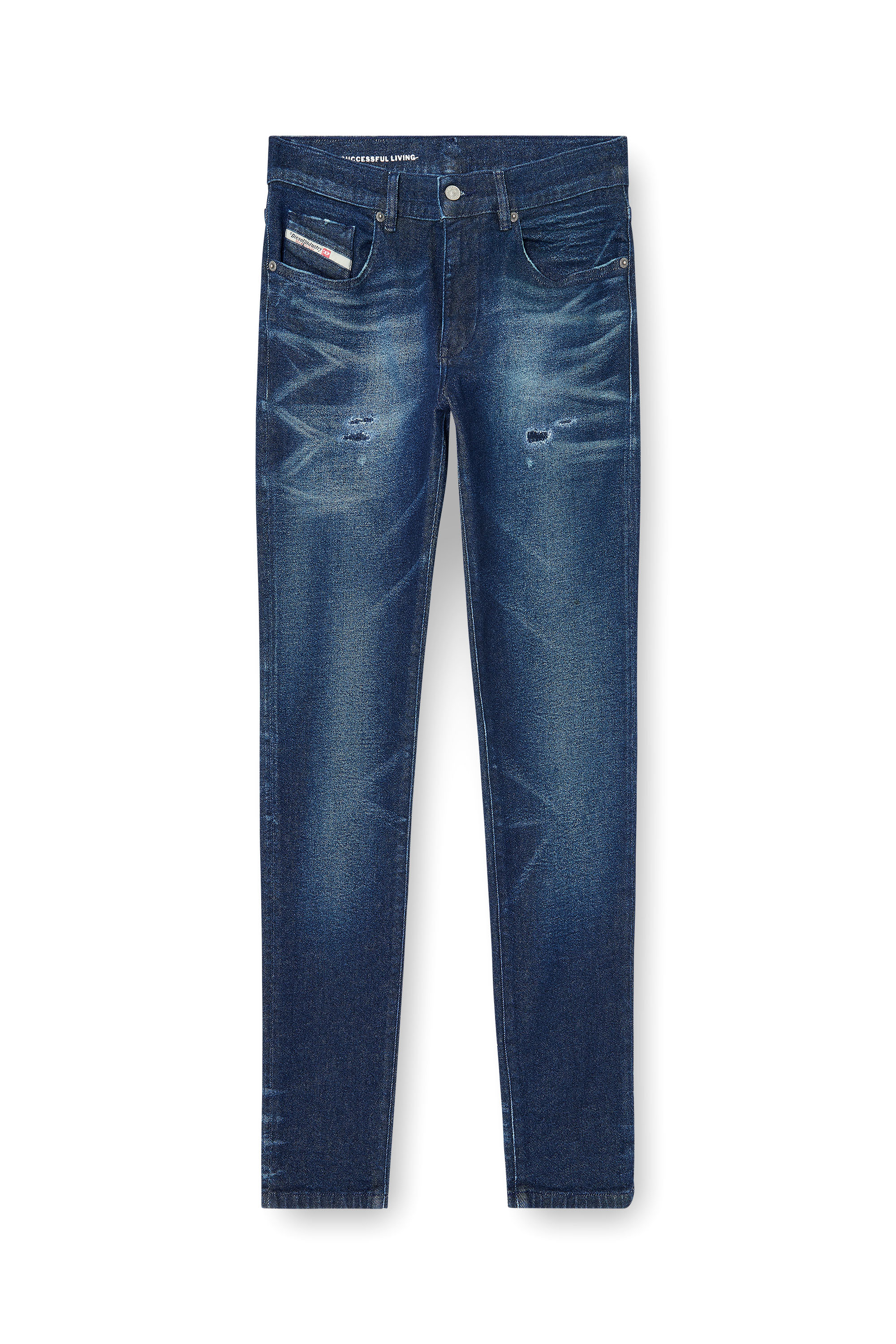 Diesel - Herren Slim Jeans 2019 D-Strukt 0KBBU, Dunkelblau - 6