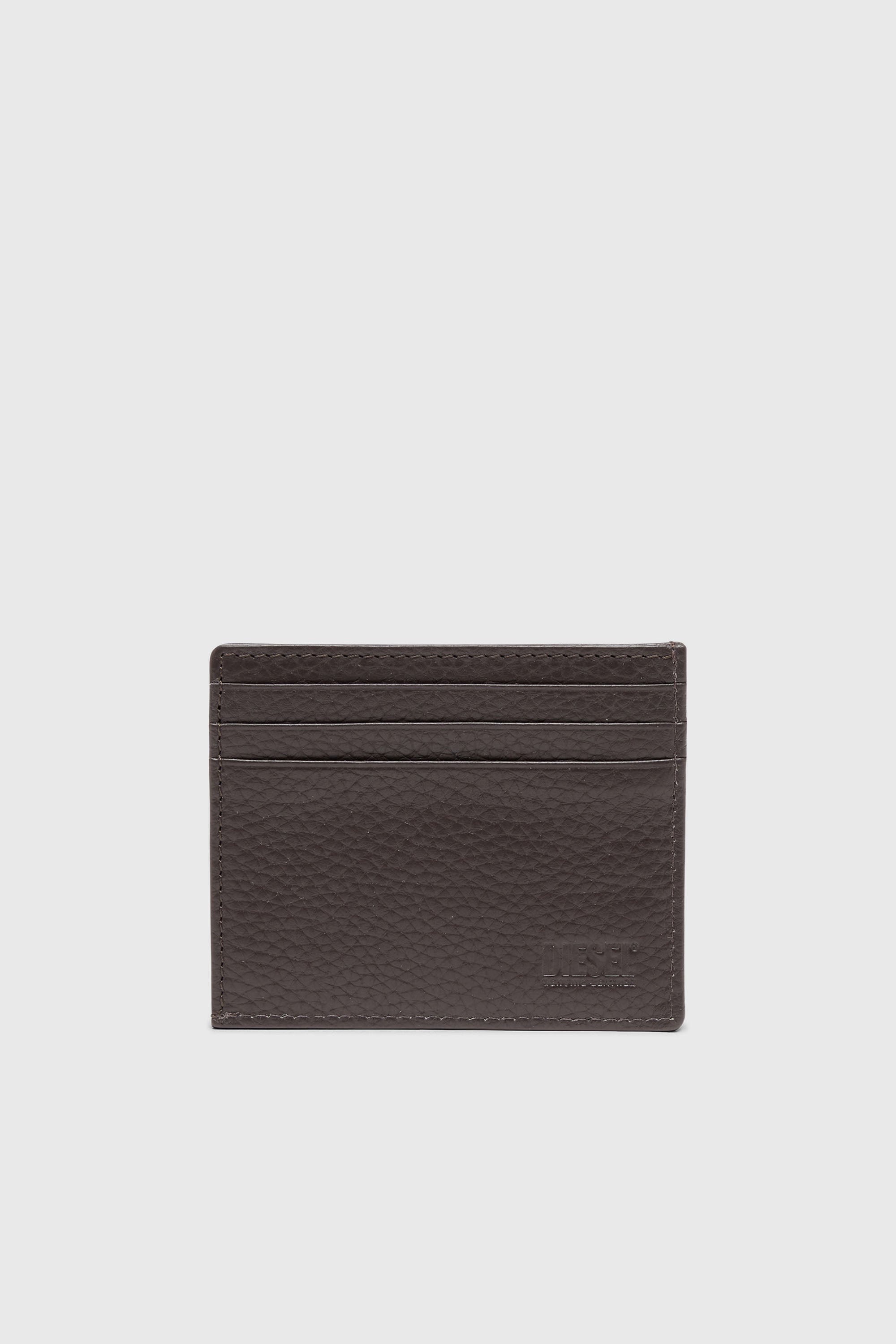Diesel - CARD CASE, Porta carte in fior di pelle Uomo in Marrone - 2