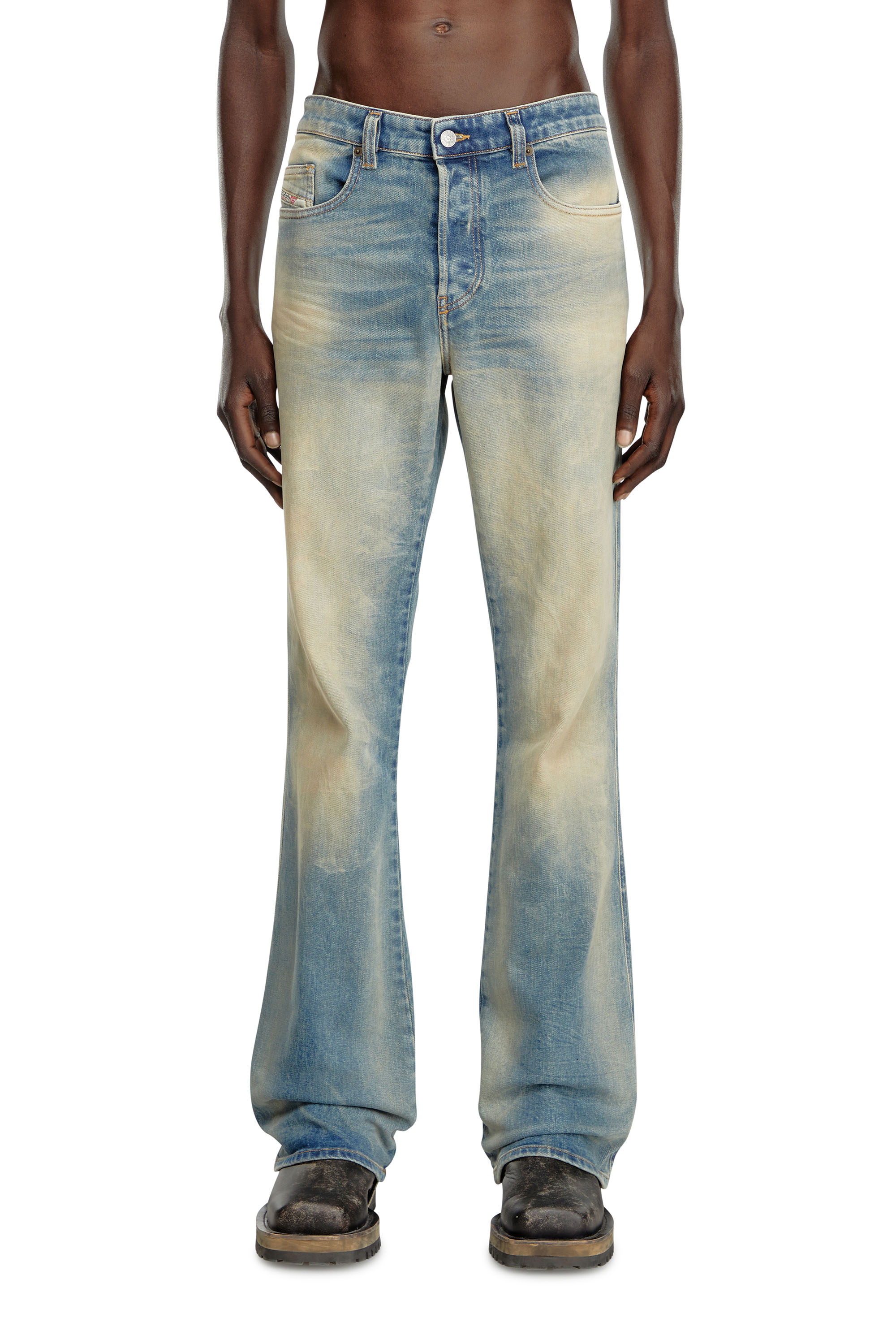Diesel - Homme Bootcut Jeans 1998 D-Buck 09H78, Bleu moyen - Image 1